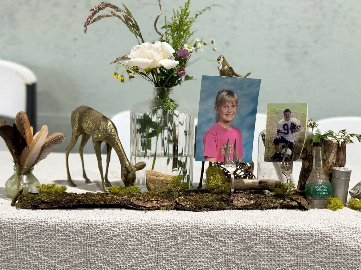 Antique, Rustic Wedding table Decorations