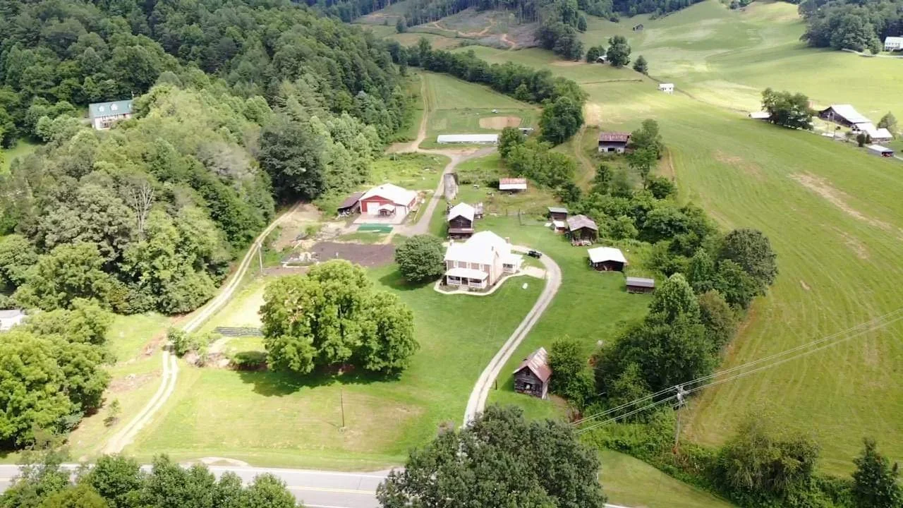 Overhead View of our Whole Property