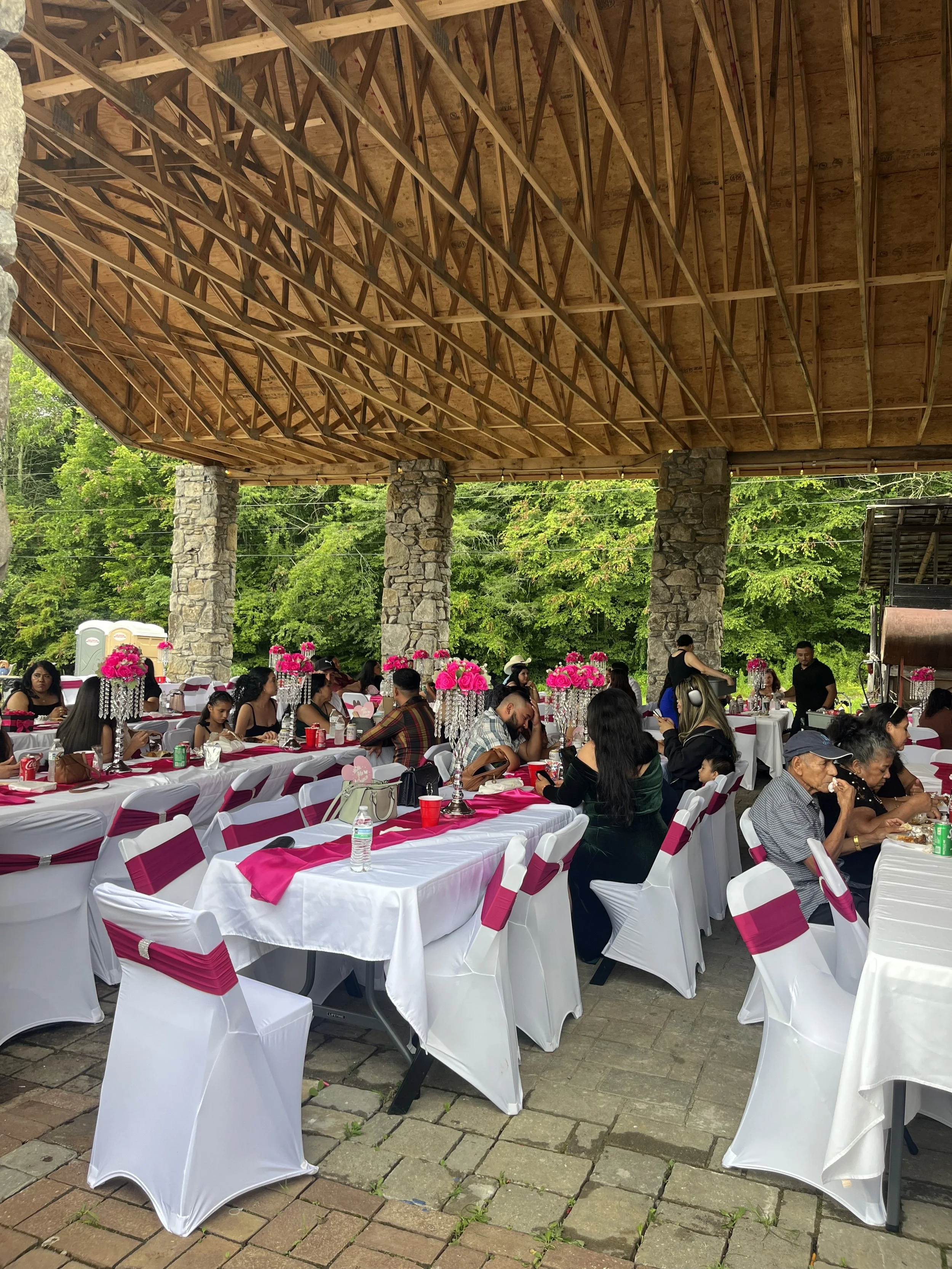 Quinceañera Table Setup