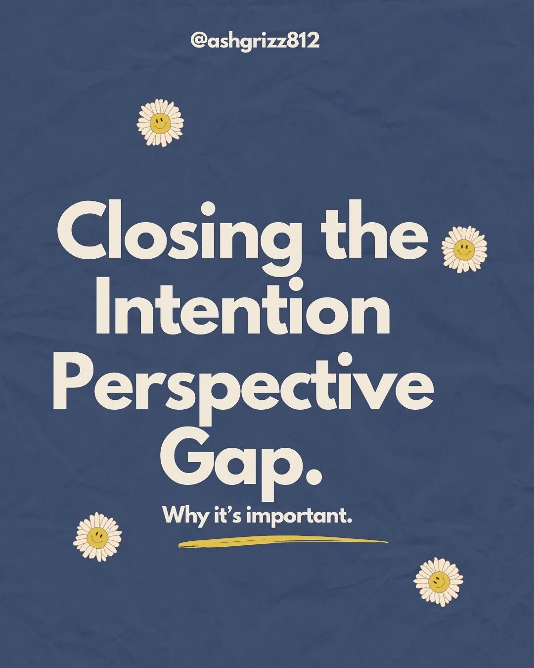 💫 The Gap That Breaks Relationships &amp; Diminishes Leadership

Ever had that moment where you say something with the best intentions, only to have it completely misunderstood? Welcome to the &ldquo;Intention-Perception Gap&rdquo; - the silent rela
