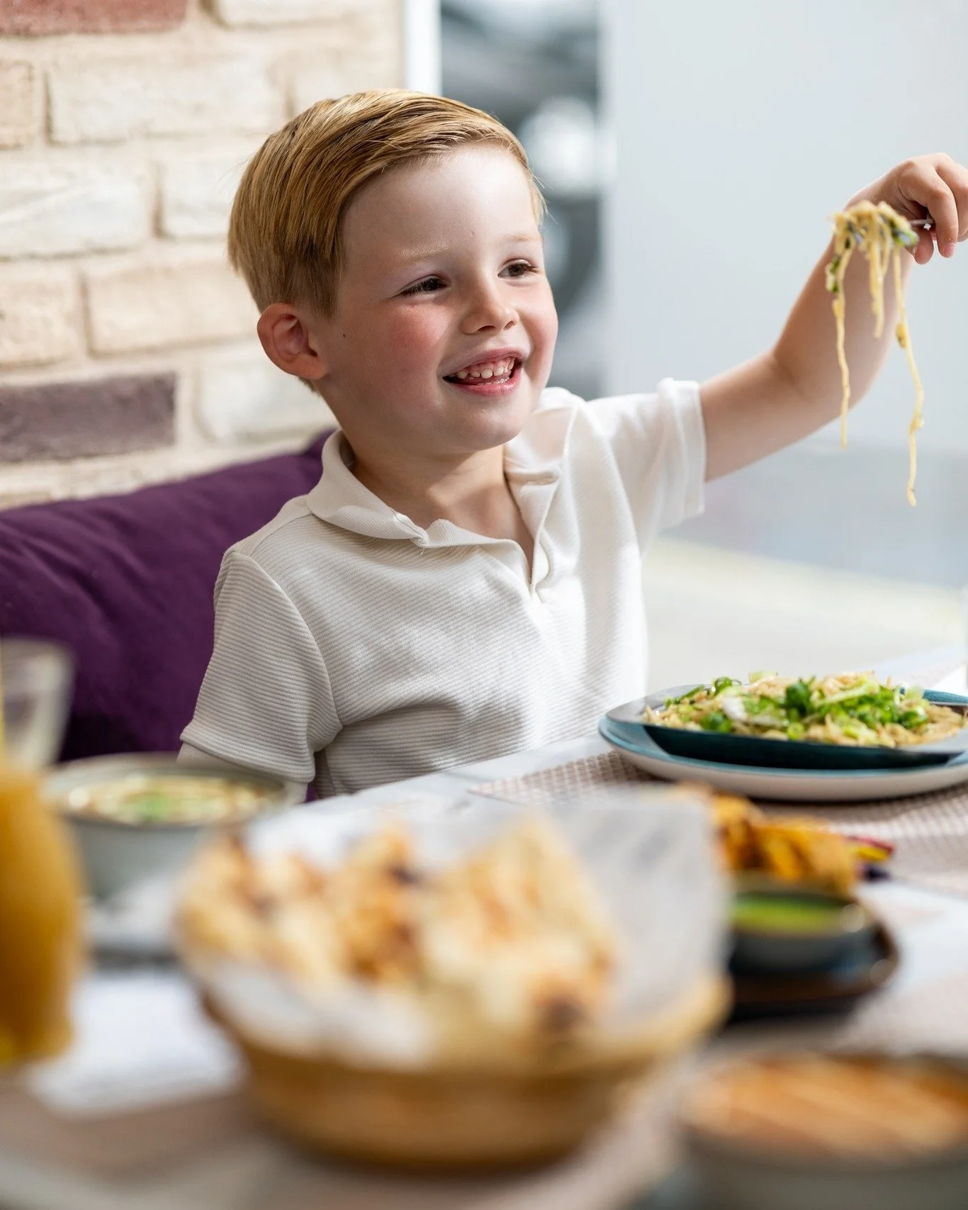Big flavours for our little guests!

Our new kids' menu is here. We've created some lovely new dishes for children to enjoy. It is full of mild, tasty, and fun vegetarian and vegan options. The menu is available to view on our website, link in our bi
