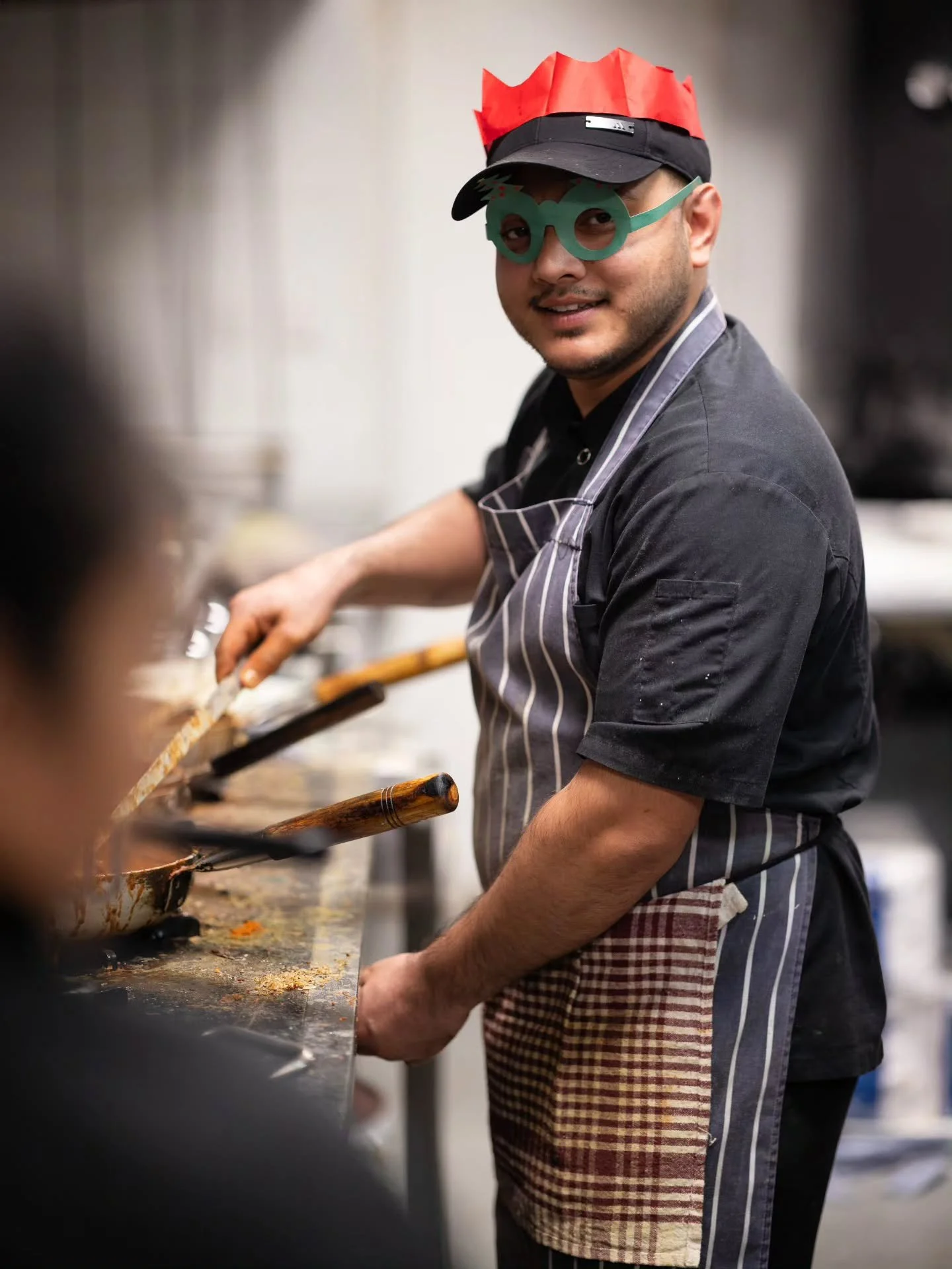 We're all getting in the festive spirit here!