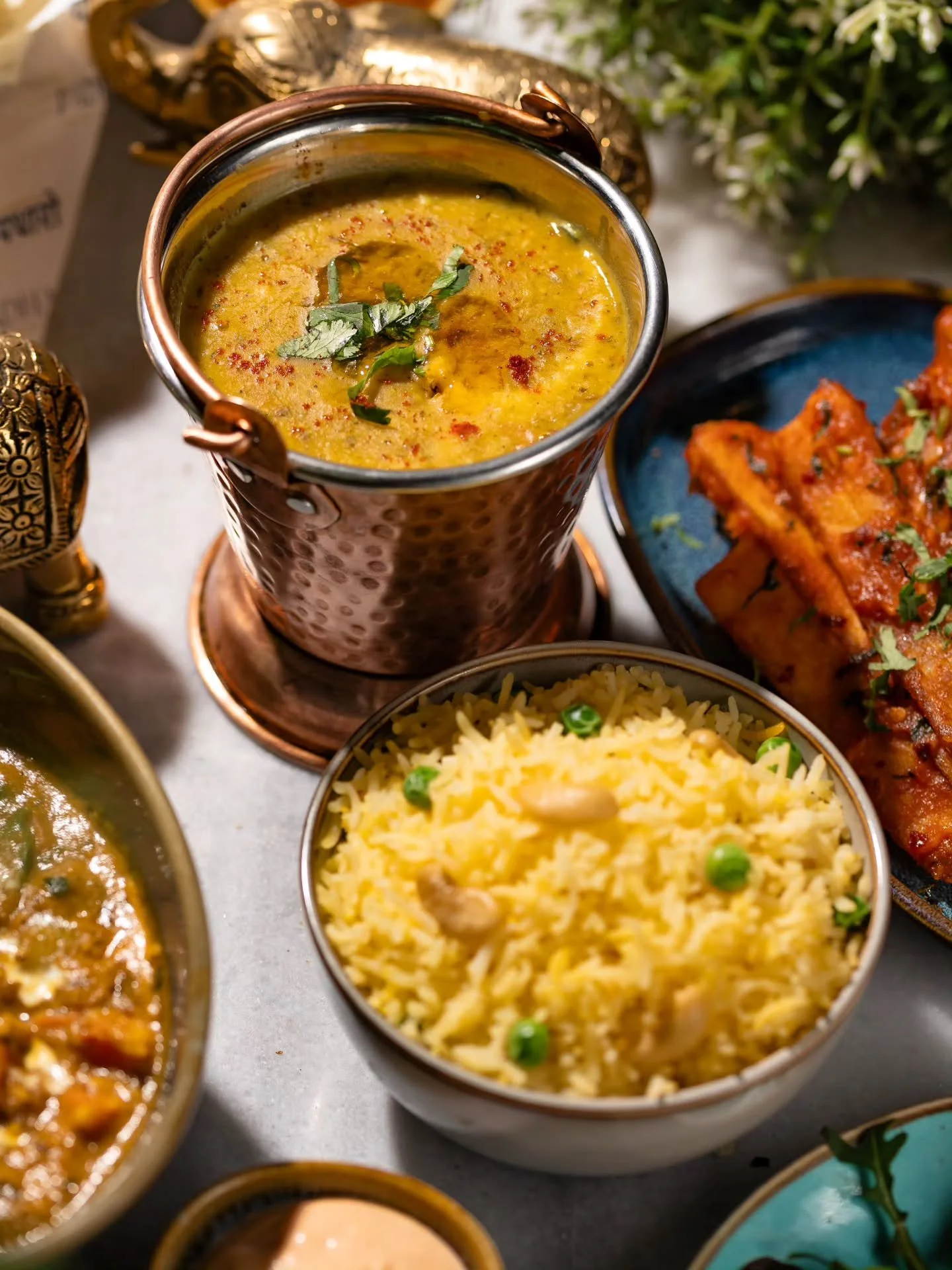 Here's a real winning combination of flavours. Our Daal Tadka with our Saffron Pulav Rice. Buttery and indulgent meets fluffy and aromatic, delightful! 😍