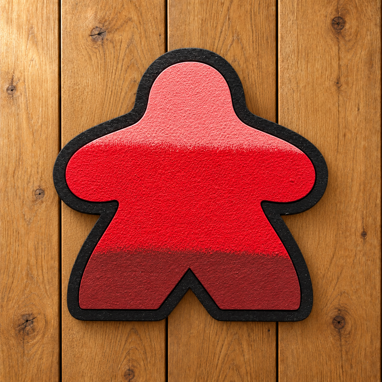 Red meeple magnet on warm oak-6.png