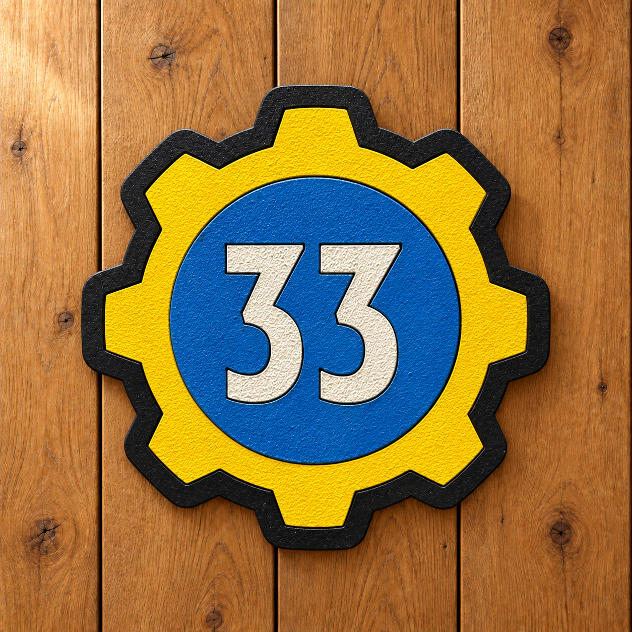 Vault Gear Number Magnet