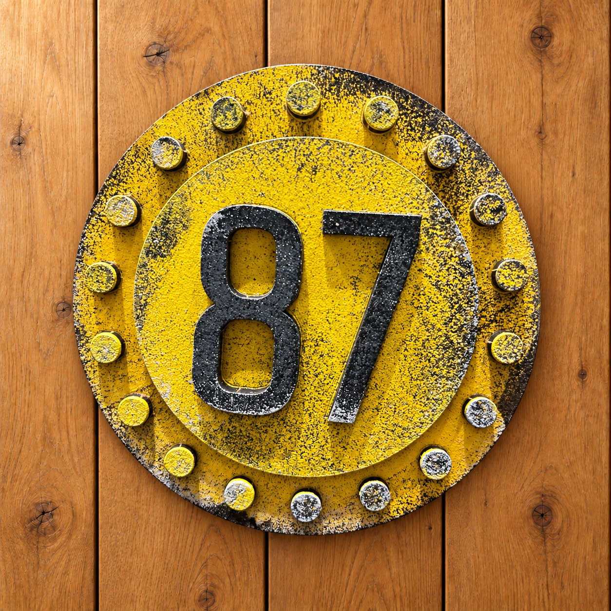 Distressed Yellow Vault Door Magnet 87-8.png