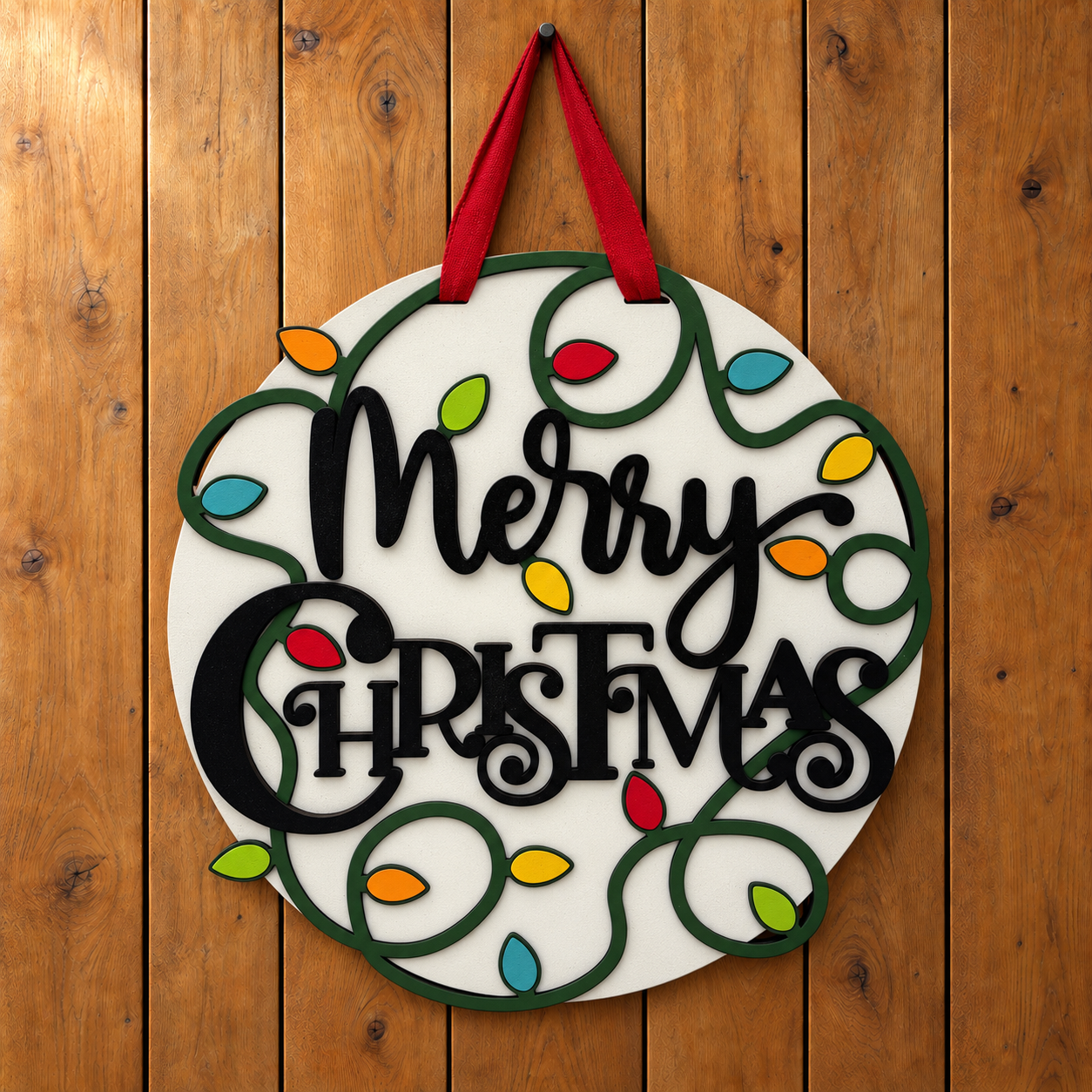 Merry Christmas with Lights