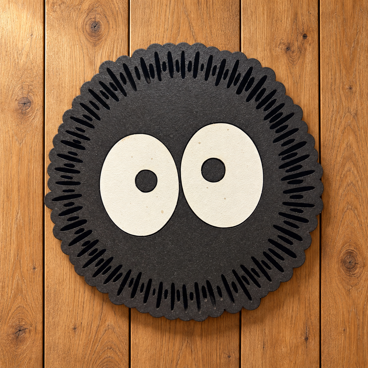 Soot Sprite Large Wooden Magnet