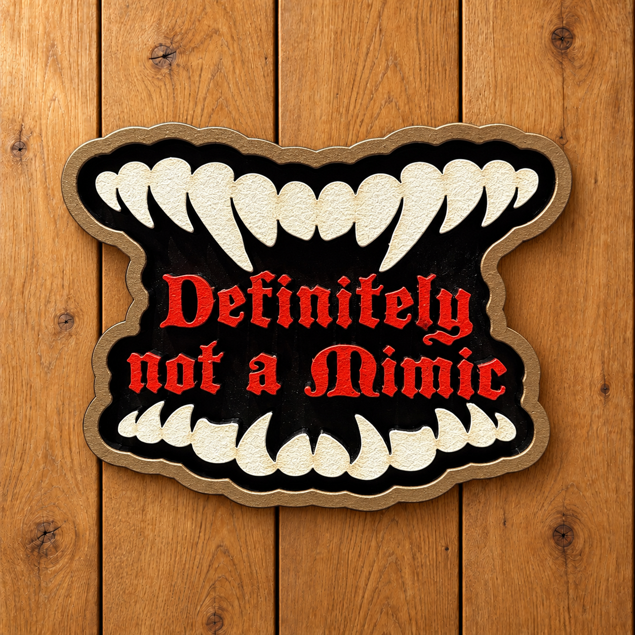 Definitely not a mimic