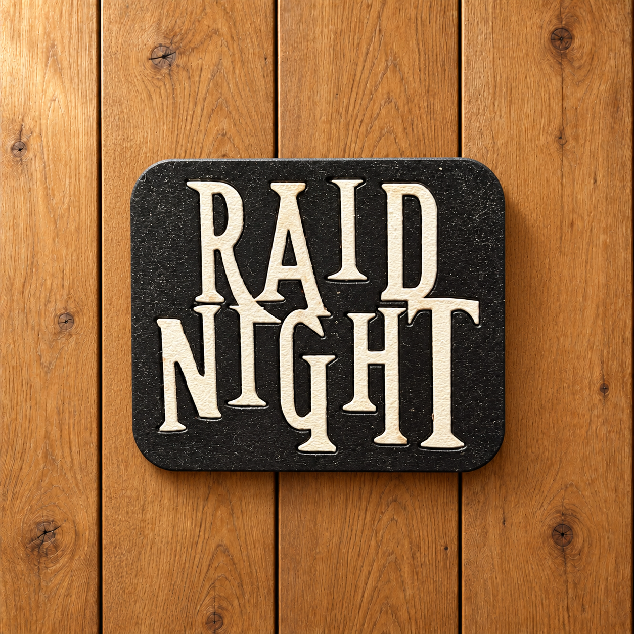 Raid Night Small Magnet