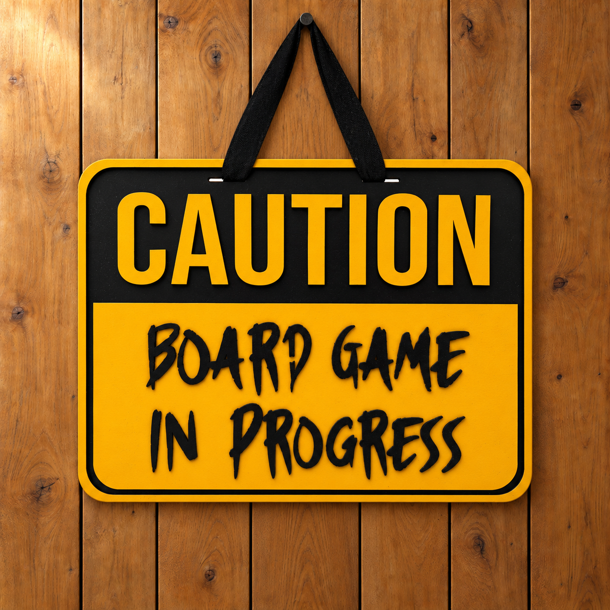 Caution Board Games in Progress