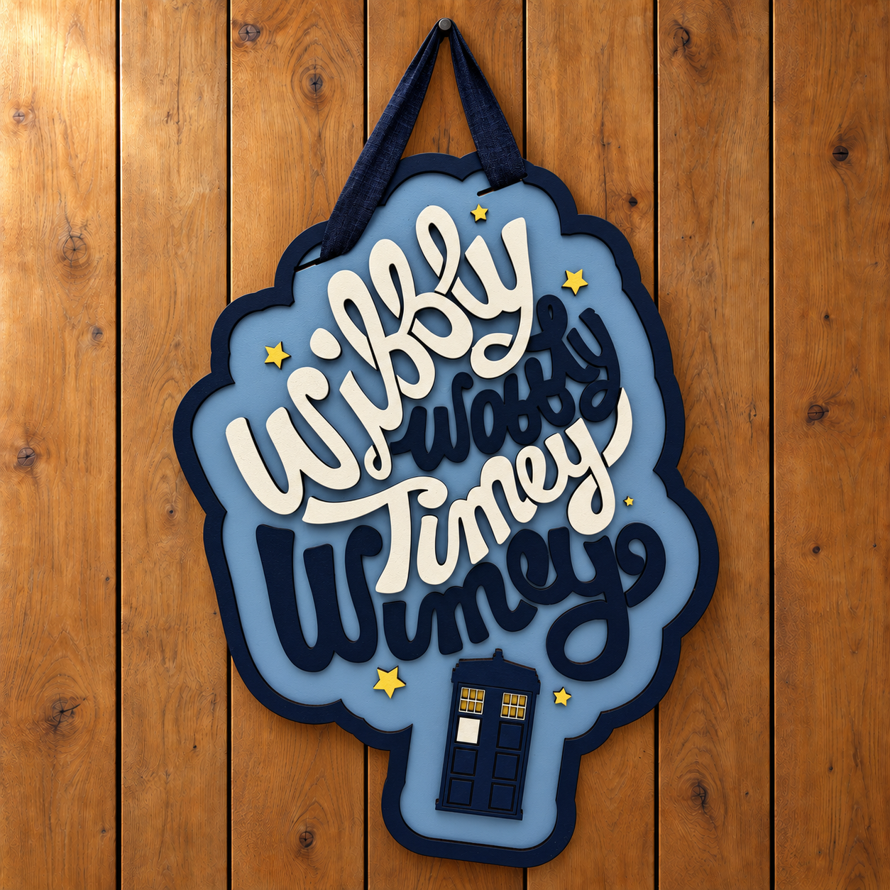 Doctor Who Wibbly Wobbly Timey Wimey