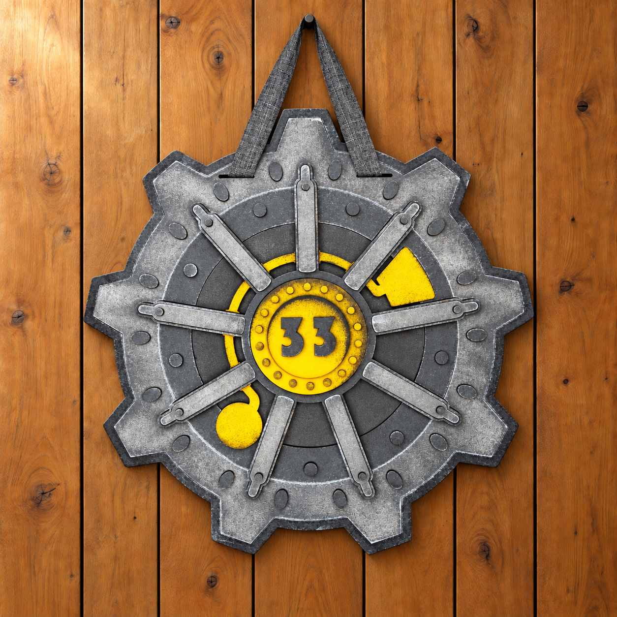Vault Door Sign