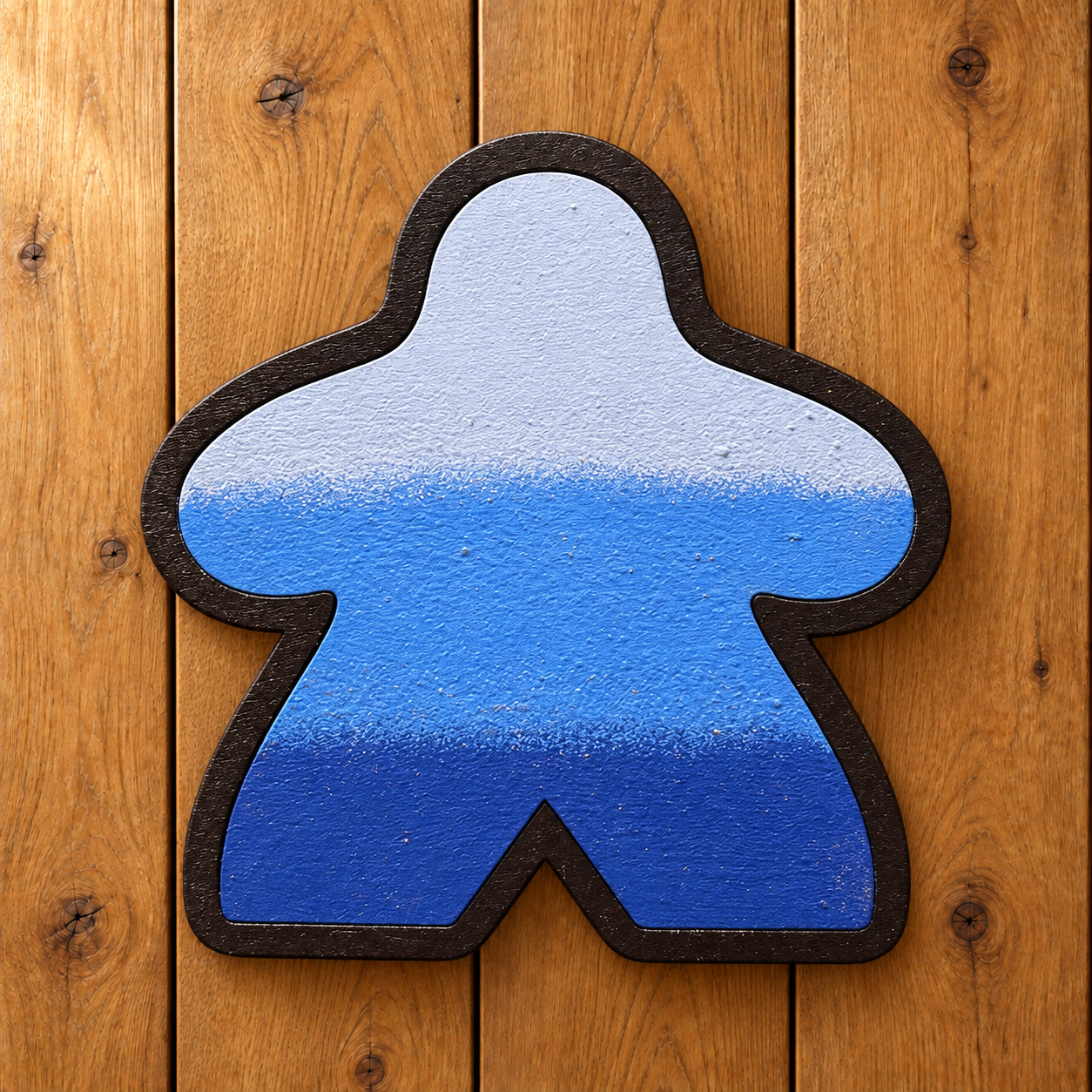 Blue meeple magnet on oak-5.png