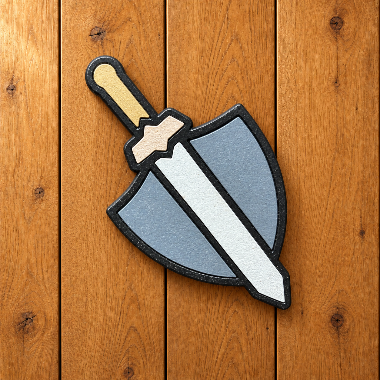 Sword and Shield Small Magnet