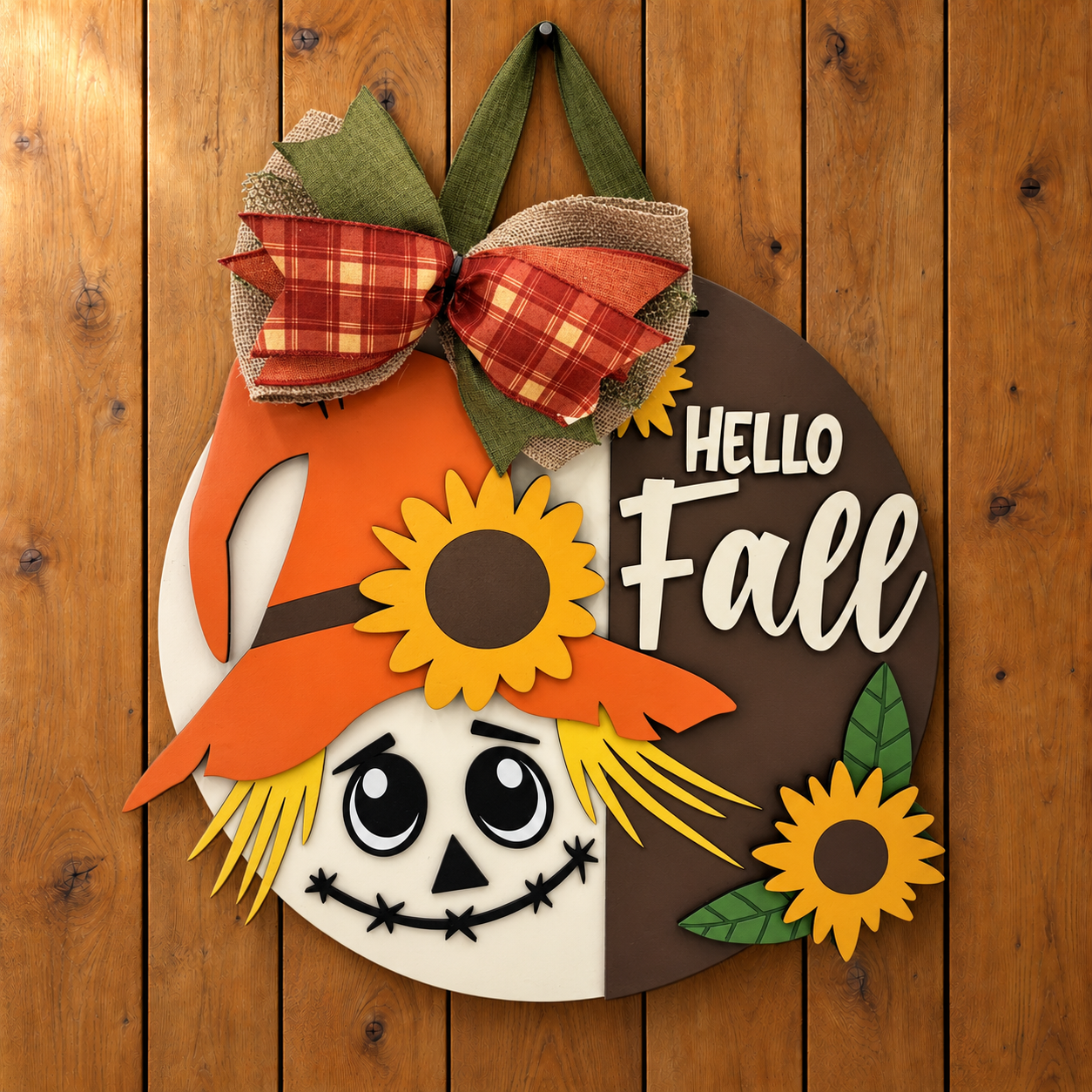 Hello Fall Scarecrow