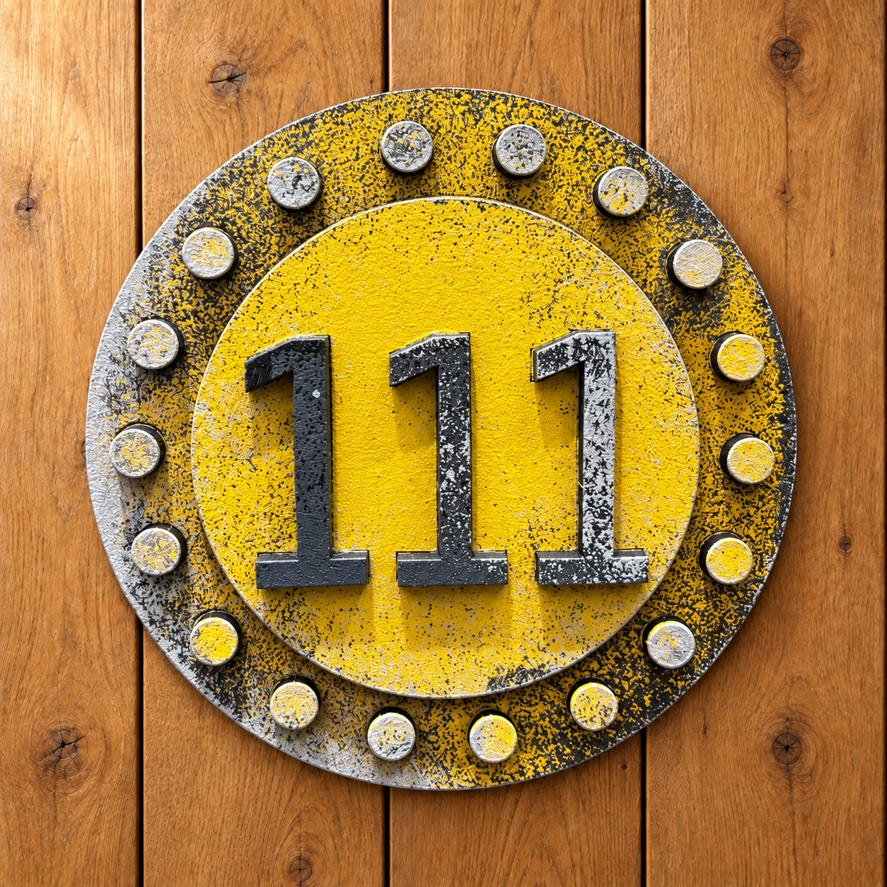 Distressed Vault 111 Door Magnet-7.png