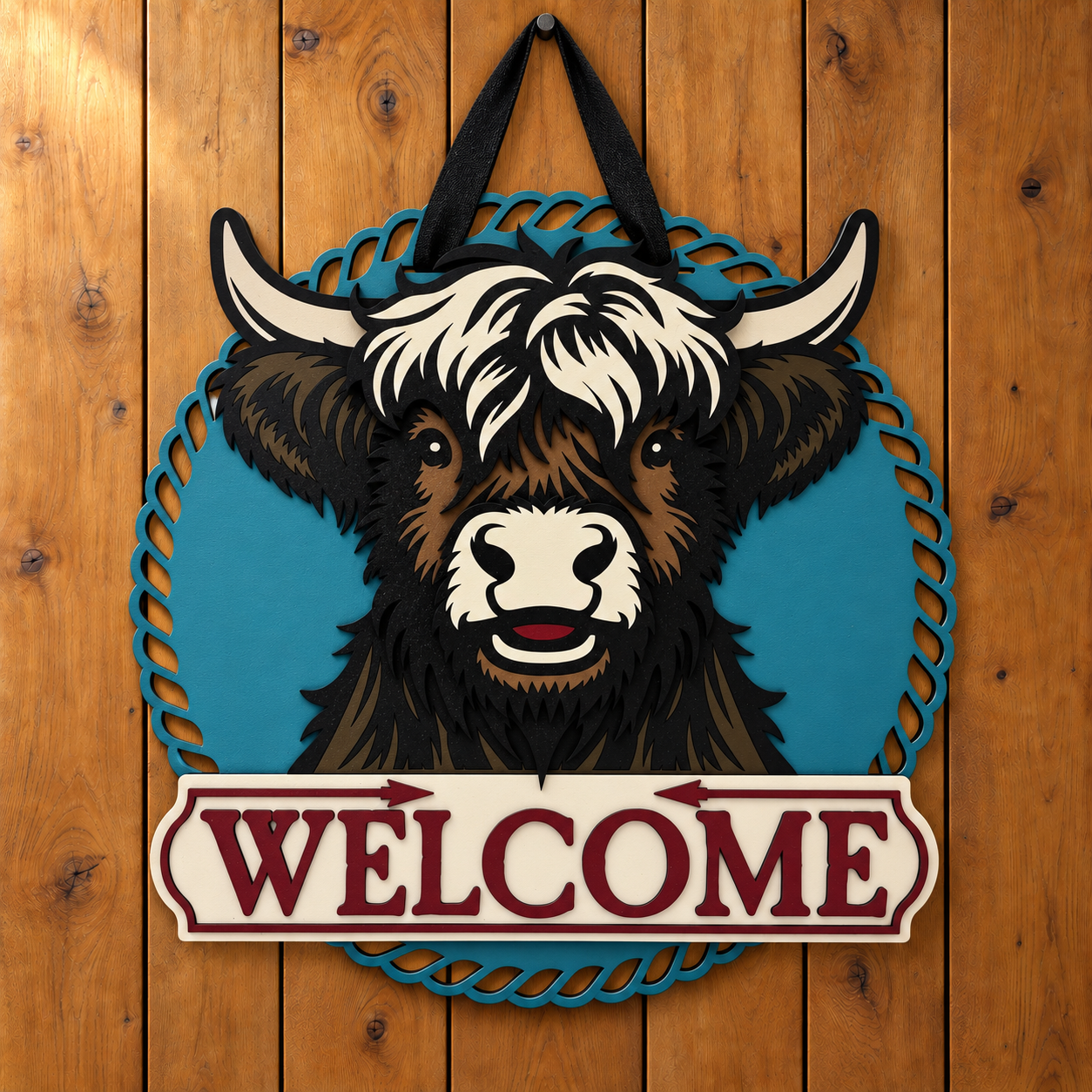 Welcome Highland Cow