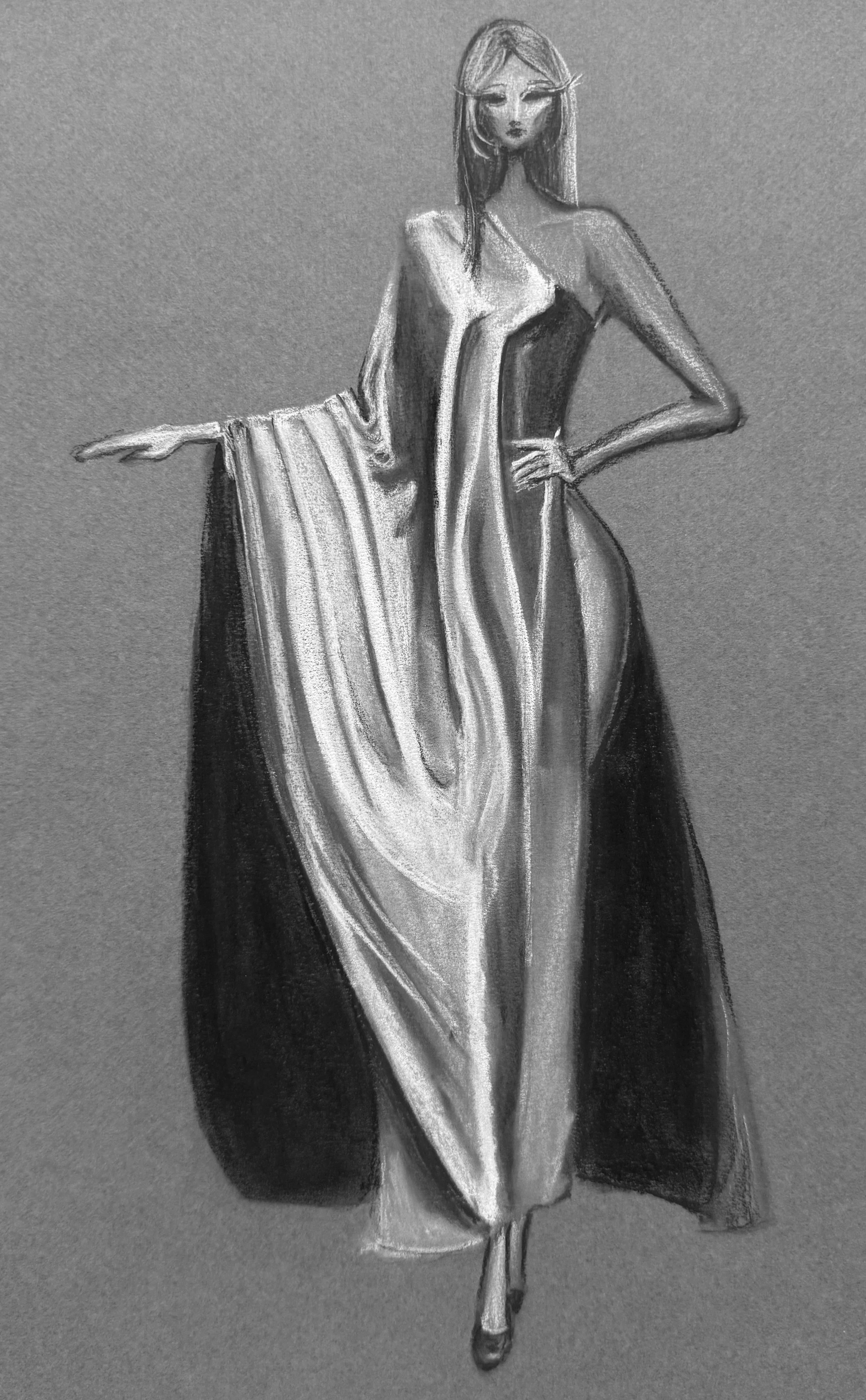Jean-Louis Scherrer Fall/Winter 1998 Haute Couture collection, designed by Stéphane Rolland.
