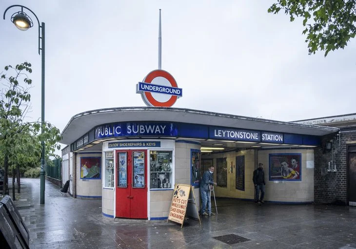 An image of leytonstone underground station, an area which yellow school of motoring mainly operates and picks up students to provide manual and automatic driving lessons