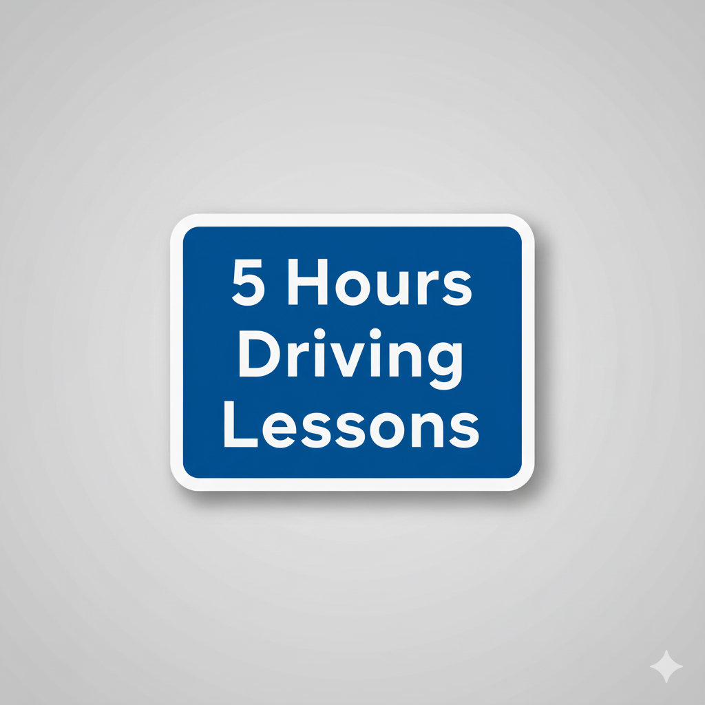 5 Hours Driving Lessons