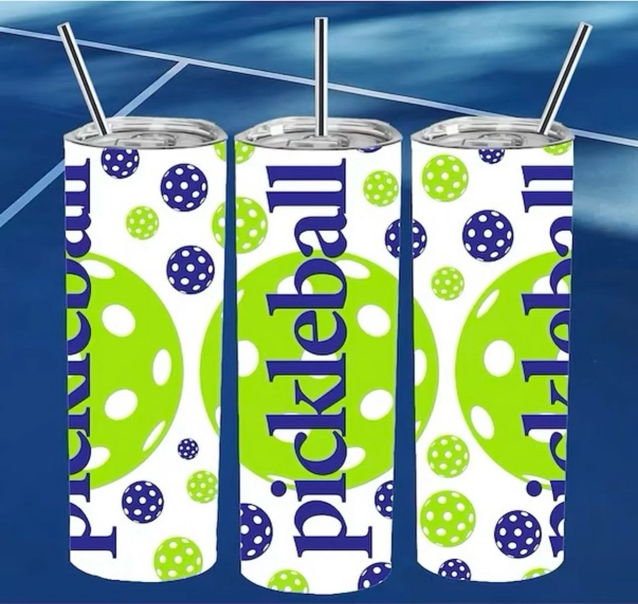 Pickleball Graphic Tumblers