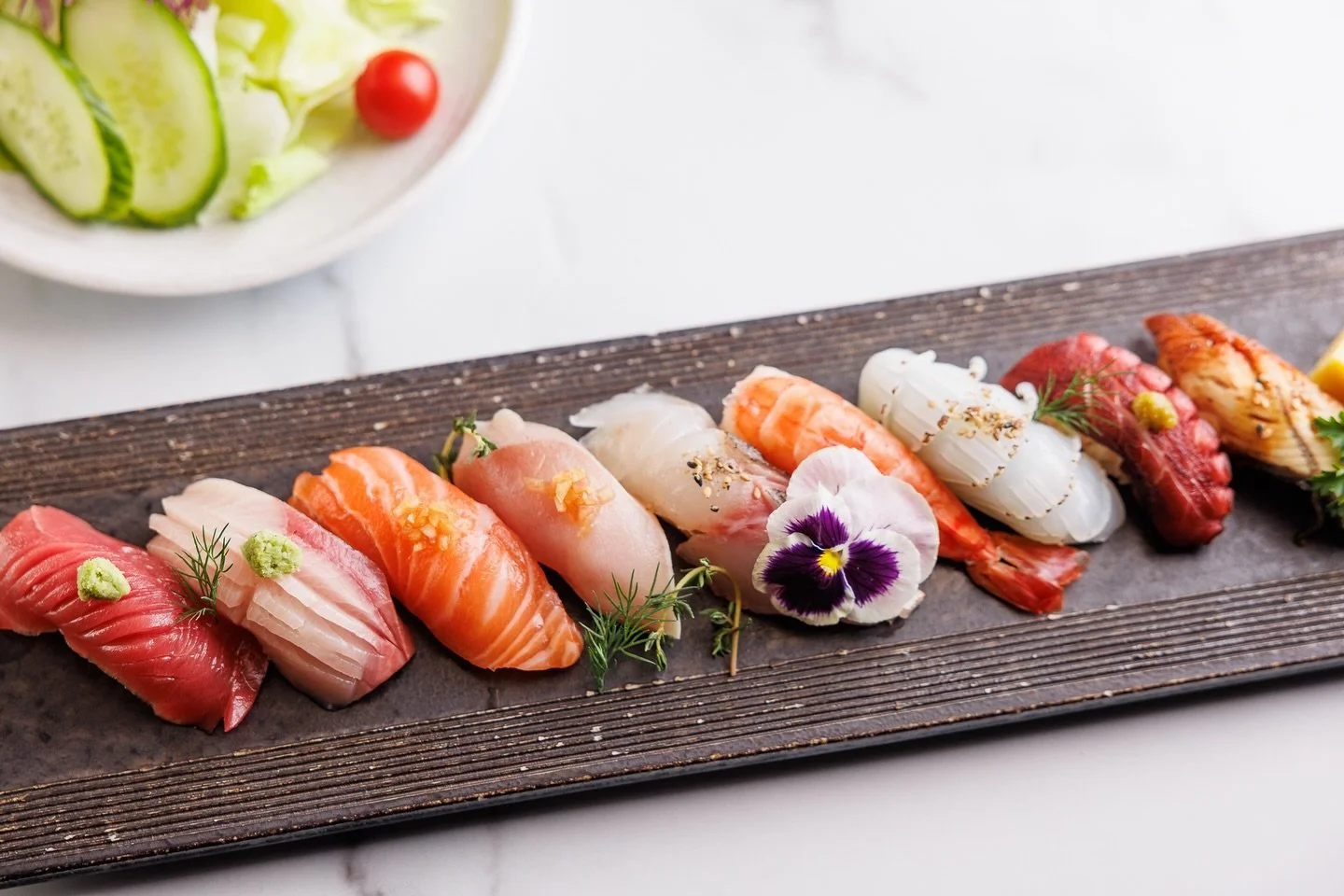 Sushi moment, one piece at a time

⏰ Sun - Thu 11:30 AM - 10:00 PM
  Fri &amp; Sat 11:30 AM - 11:00 PM