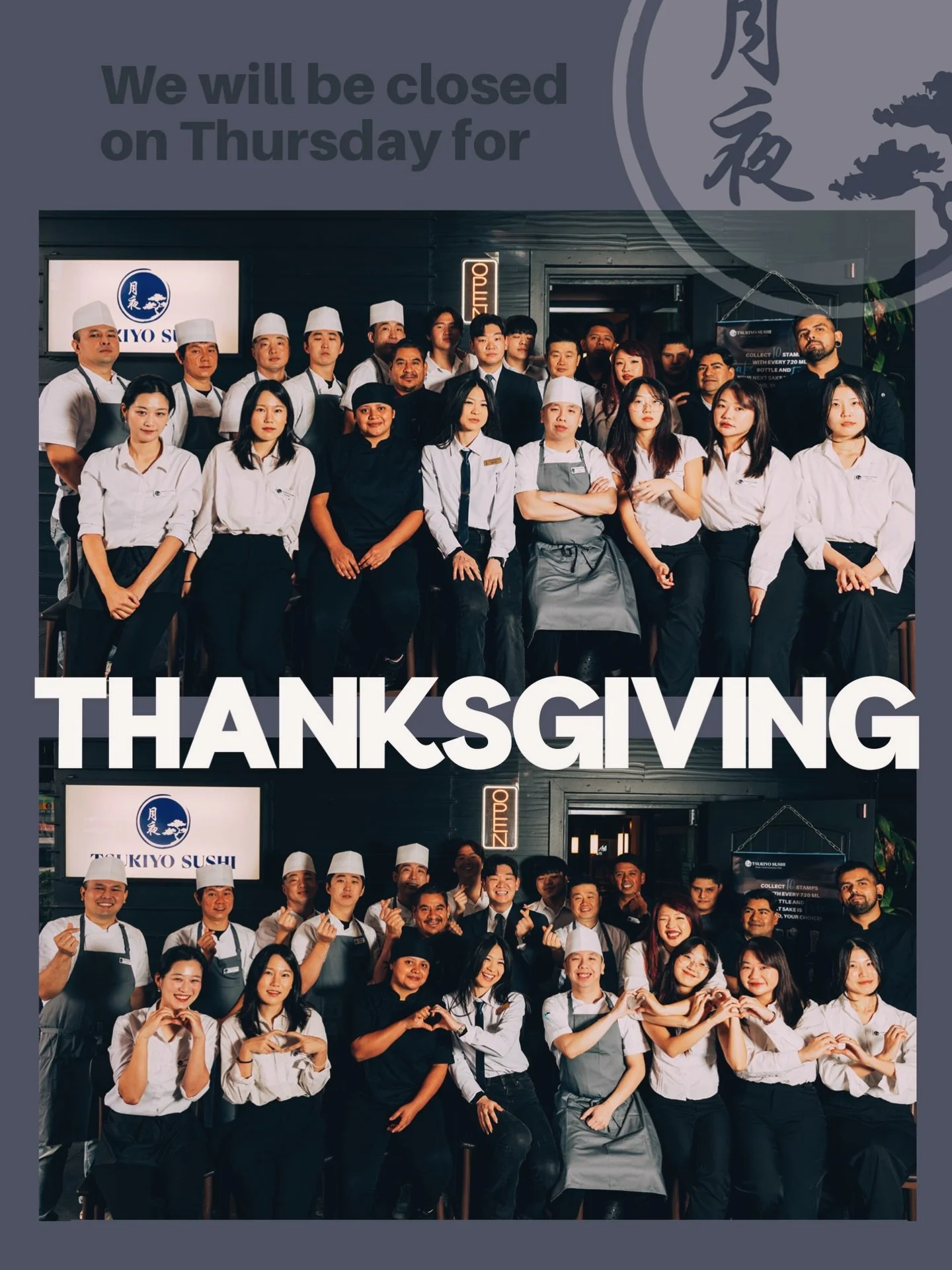 It&rsquo;s officially Thanksgiving week!
We&rsquo;ll be closed on Thursday for Thanksgiving to give our team time with loved ones.

UNDER THE MOON, EVERY BITE DELIGHTS

⏰ Sun - Thu 11:30 AM - 10:00 PM
  Fri &amp; Sat 11:30 AM - 11:00 PM
