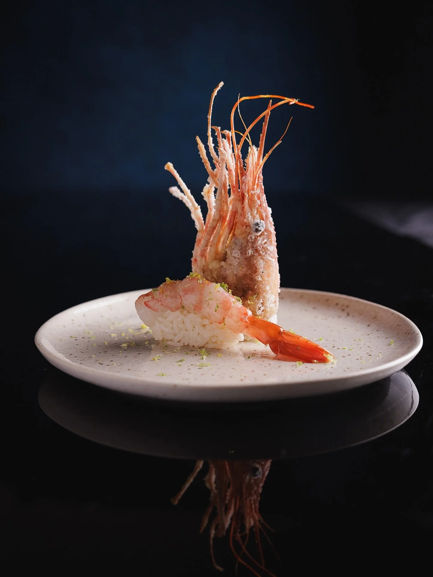 Delicate amaebi with its crispy head
A balance of sweetness, texture, and craft.

📍LA: 3959 Wilshire Bl. #A-11, LA, CA 
(213) 375-7500
📍OC: 16492 Beach Blvd #4, Westminster, CA 
(714) 369-6226

⏰ Sun - Thu 11:30 AM - 10:00 PM
  Fri &amp; Sat 11:30 