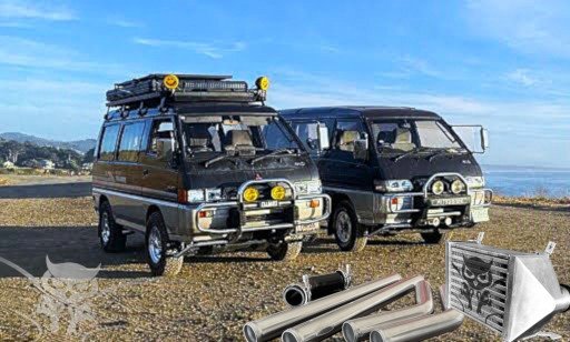 Delica L300 4D56T - Intercooler Kit