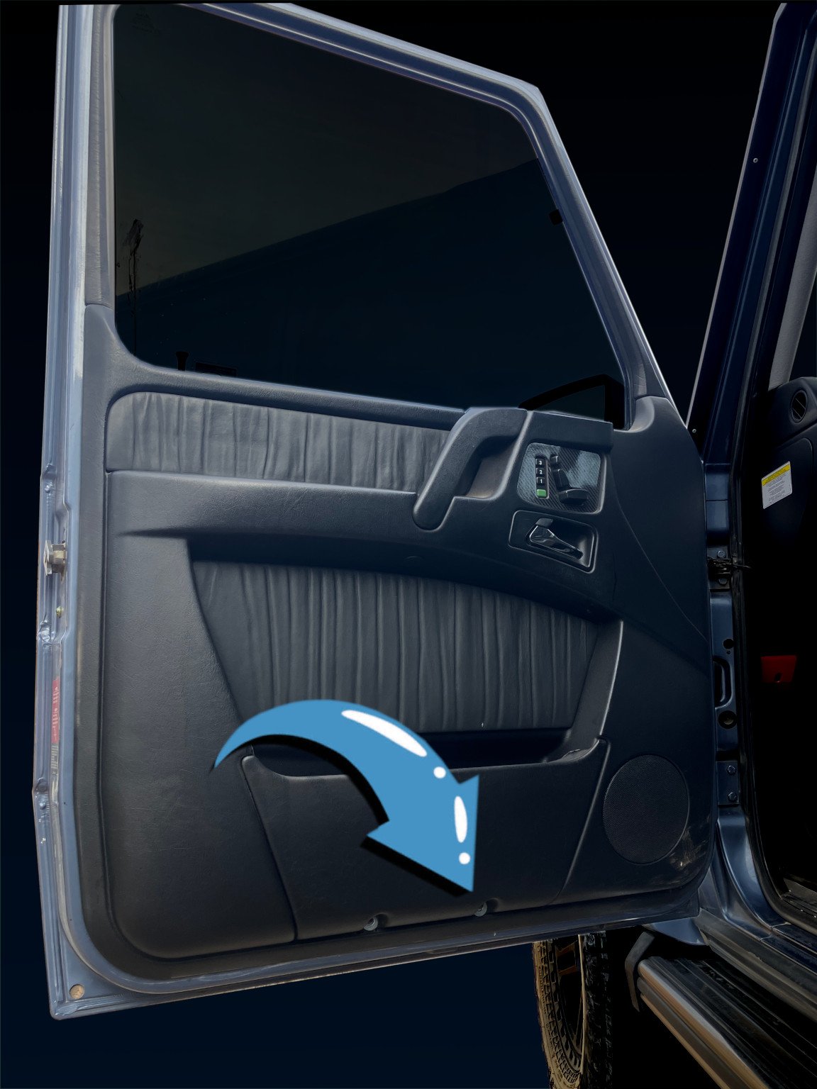 W463 Door Panel Support Washers
