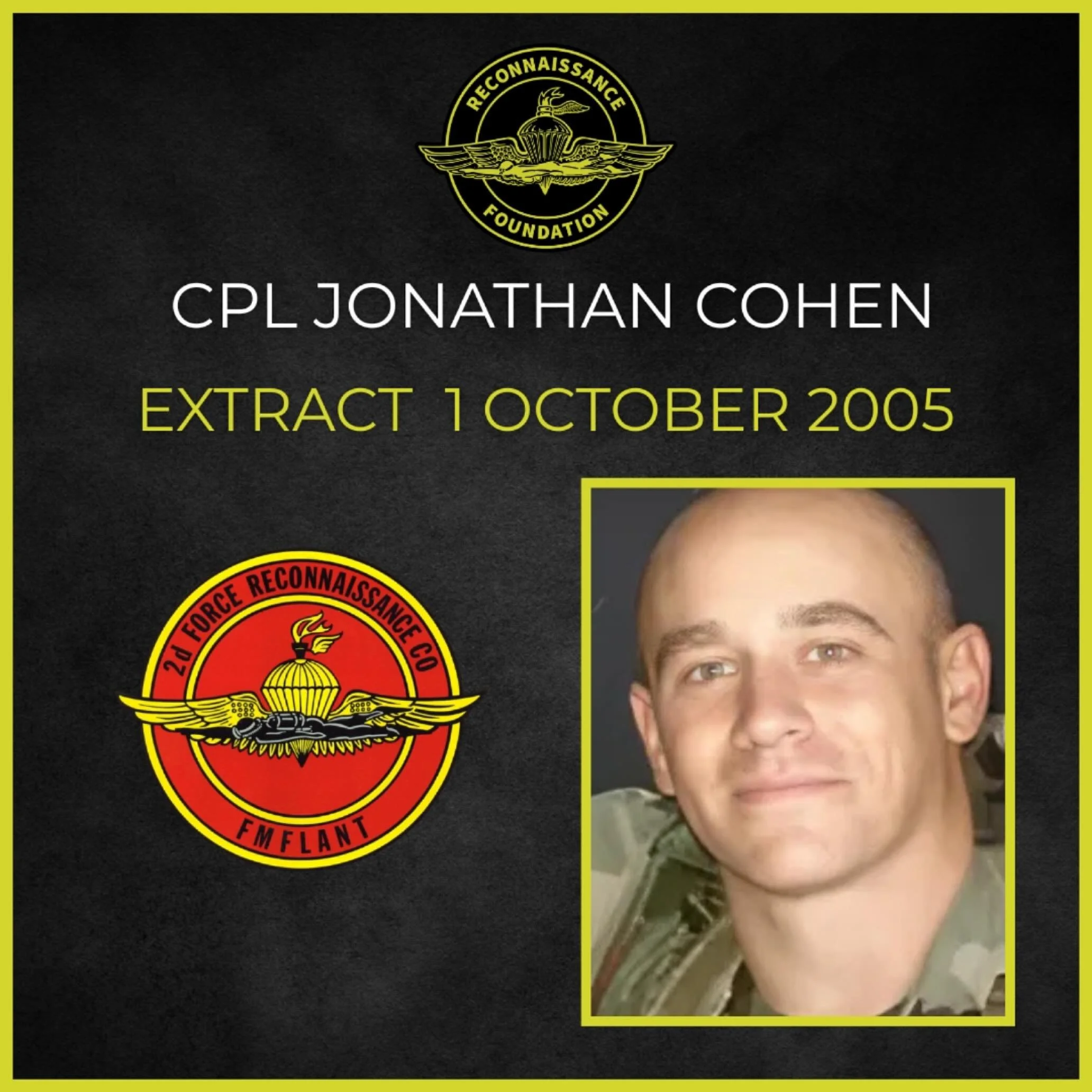 Jon was a loved and respected teammate who will never be forgotten 

Never above you 
Never below you 
Always by your side