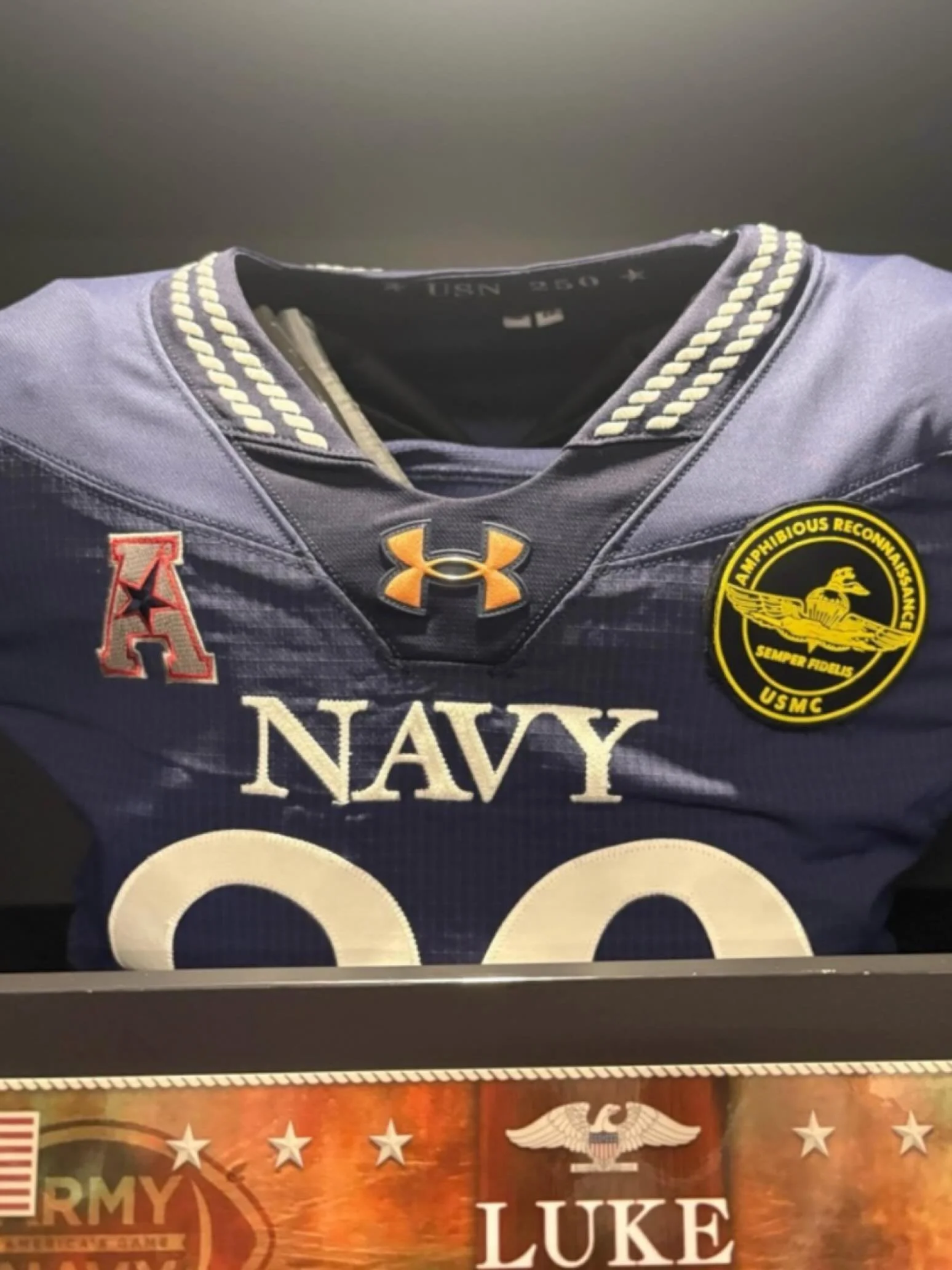 GO NAVY, BEAT ARMY!

#89 starting wide receiver Luke Hutchinson for Navy Football is representing the Reconnaissance Community at todays Army-Navy Game today at at M&amp;T Bank Stadium in Baltimore, Maryland. 

#89 
@navy_midshipmen_football