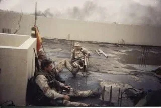 LOE3: Historic Preservation 

During the battle of Khafji during Operation Desert Storm, Special Amphibious Reconnaissance Corpsman (SARC) then HM1 Kevin Callahan was awarded the Bronze Star with Combat Distinguishing Device for his actions during th