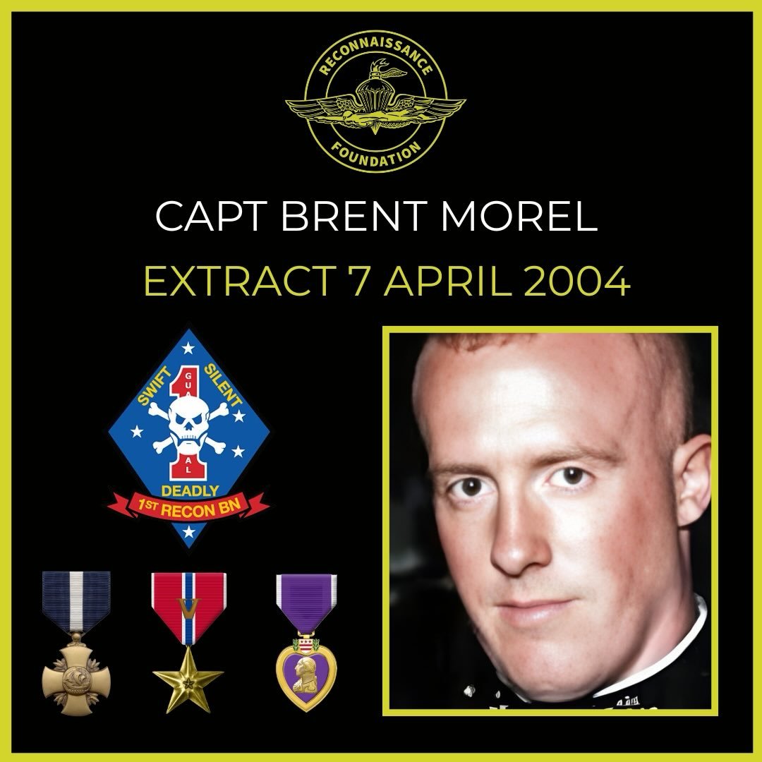 Brent Morel is a loved and respected teammate who will never be forgotten.

He was posthumously awarded the Navy Cross for his actions the day he was Killed In Action.

CITATION:
The President of the United States of America takes pride in presenting