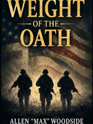 Weight Of The Oath - Max Woodside

Check out our teammate Max Woodside&rsquo;s new book: Weight Of The Oath

The Weight Of The Oath is a military fiction novel that explores honor duty sacrafice and the Oath we take on induction. The story looks at t