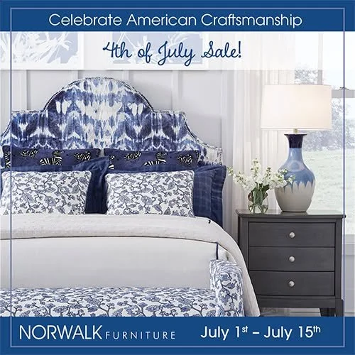 We are thrilled to honor American craftsmanship this July 4th! Enjoy a 10% discount on all custom Norwalk Furniture pieces.

Remember, this offer is available for a limited time only, so be sure to visit us by July 15th!
.
.
.
.
.
#dfdsyr #norwalkfur