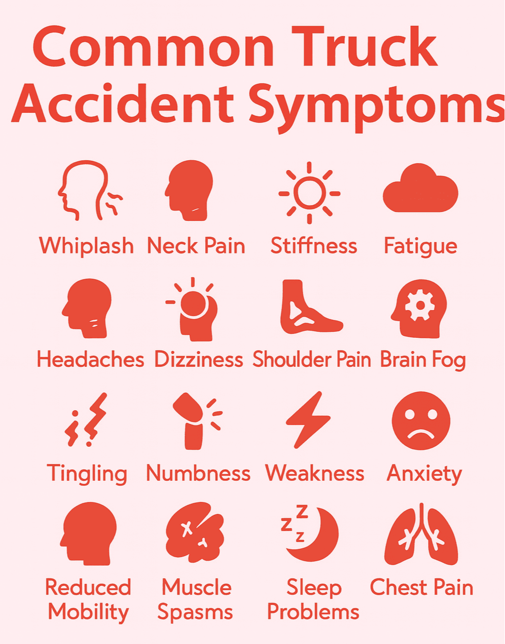 Semi truck accident pain relief chiropractor doctor treating neck and back pain in cedar park texas