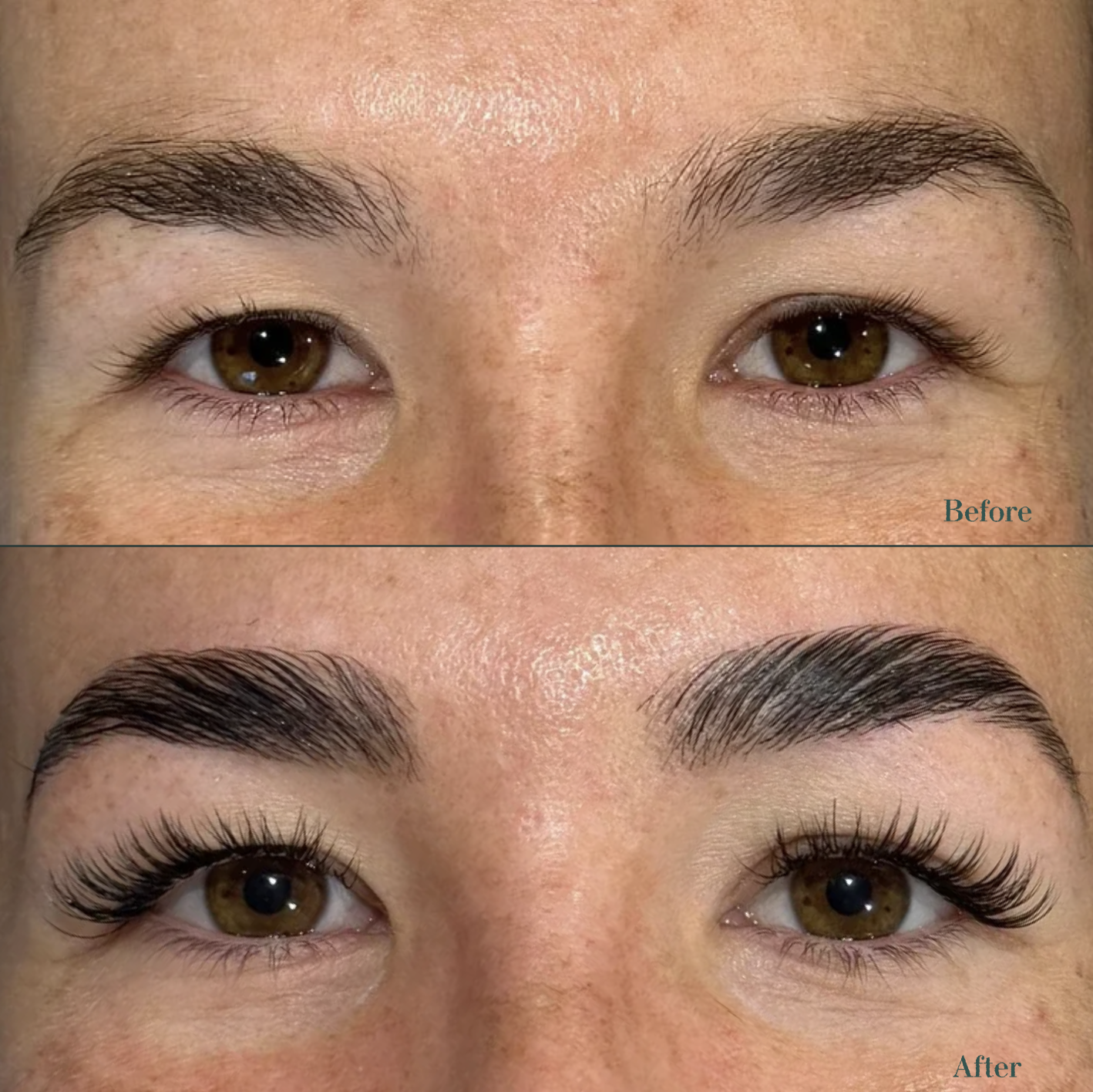 Brows lamination beauty service in Etobicoke