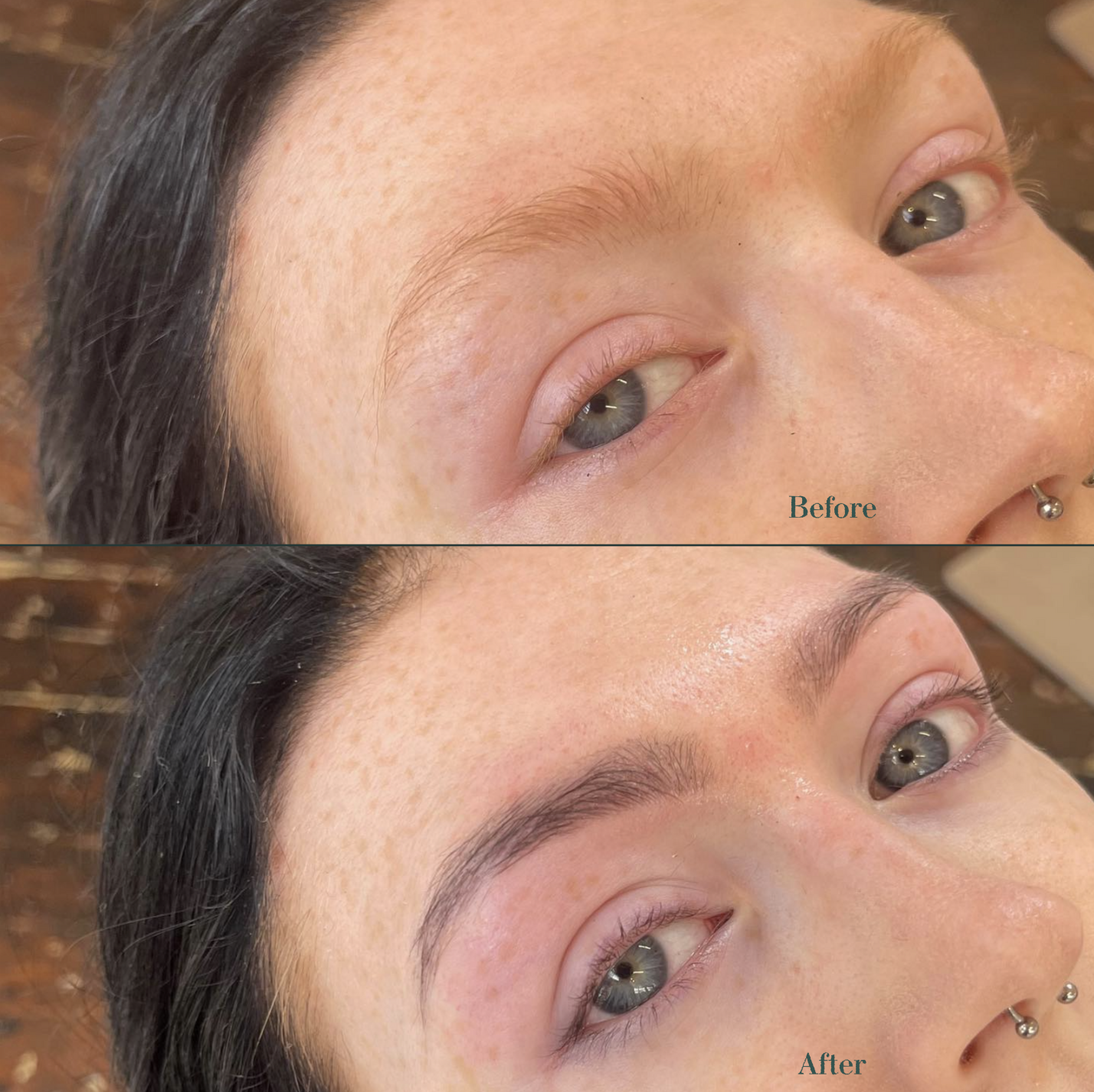 Brows tinting beauty service in Etobicoke