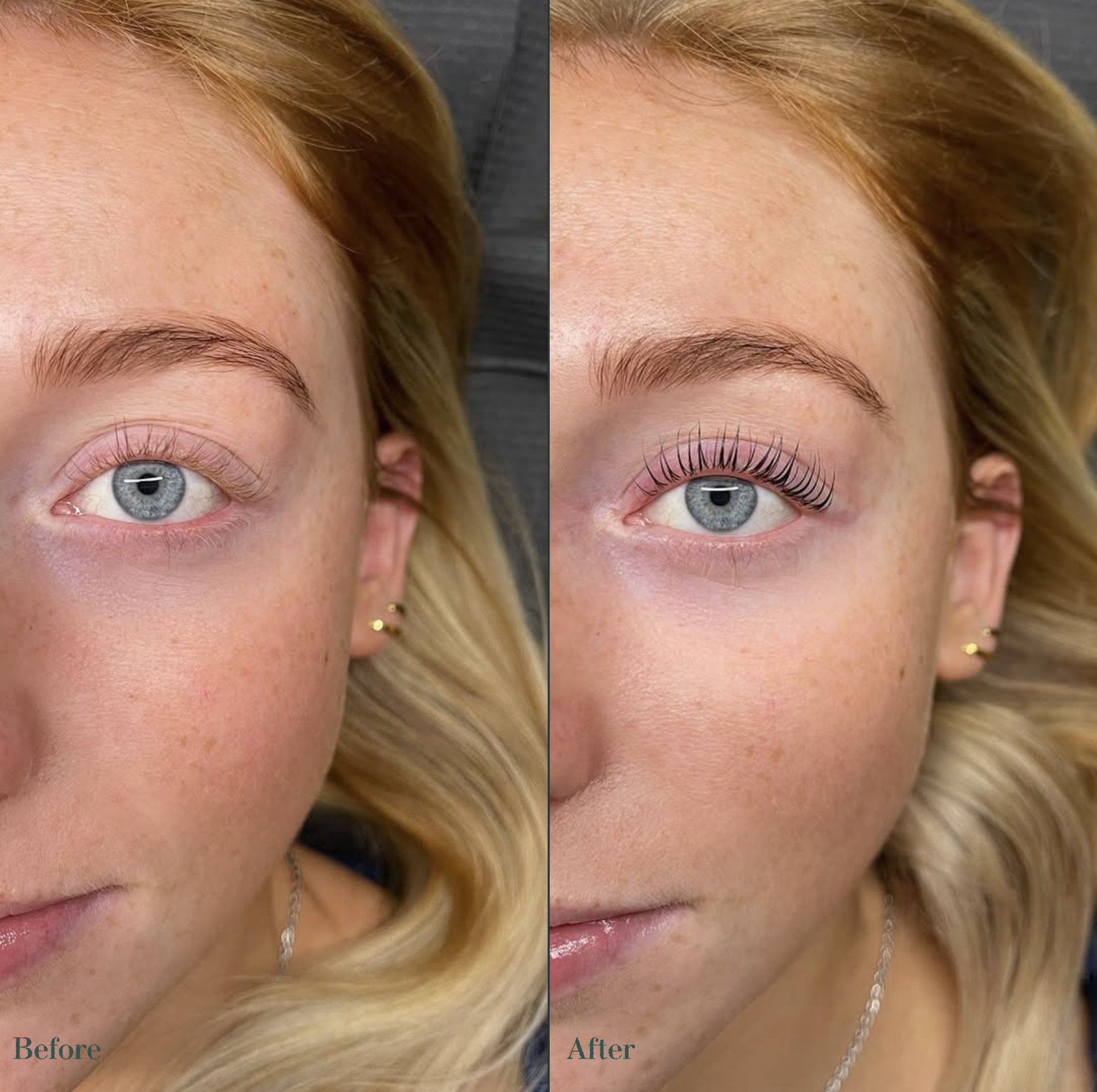 Lash lift tinting service in Etobicoke