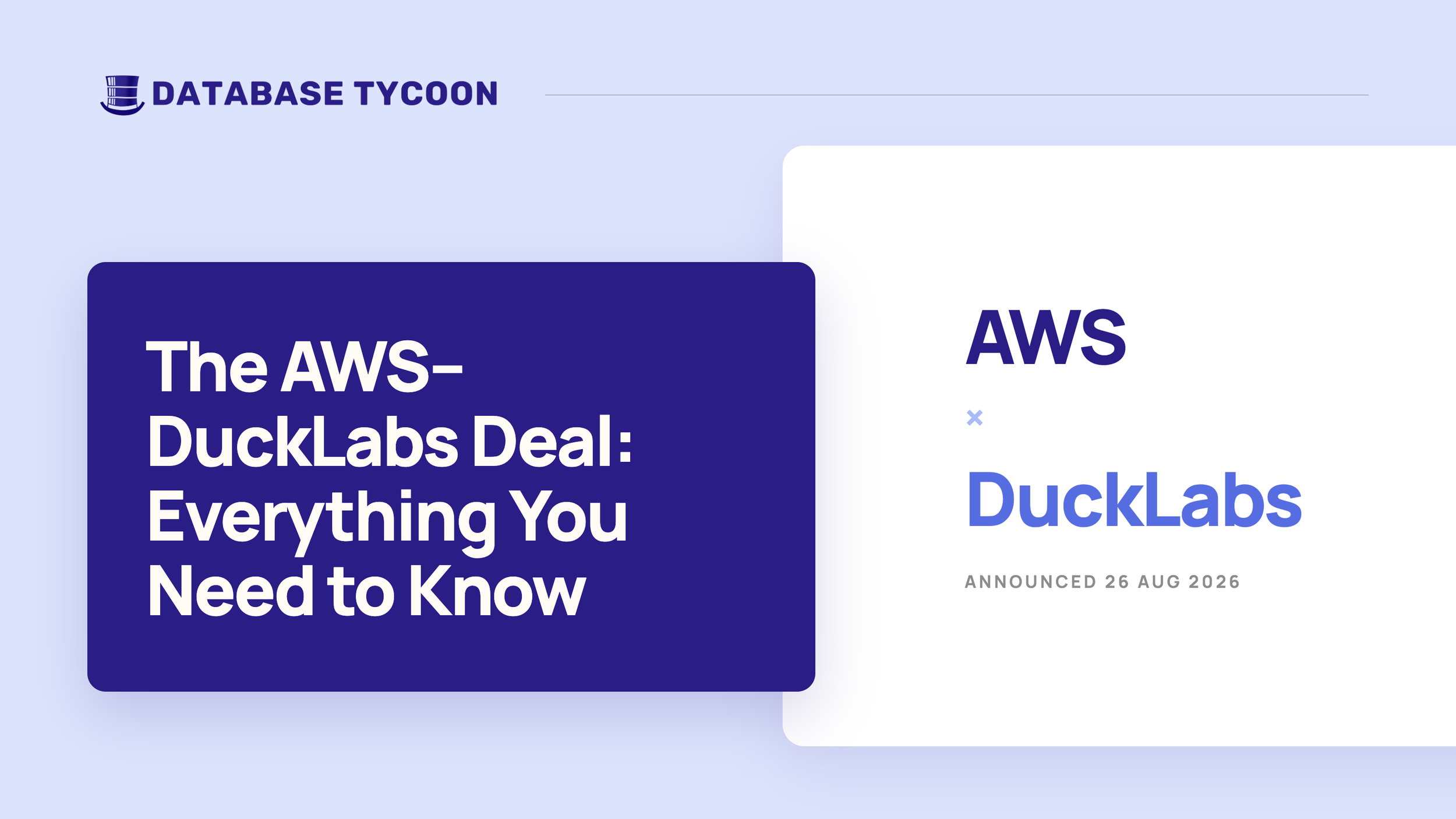 The AWS–DuckLabs Deal: Everything You Need to Know
