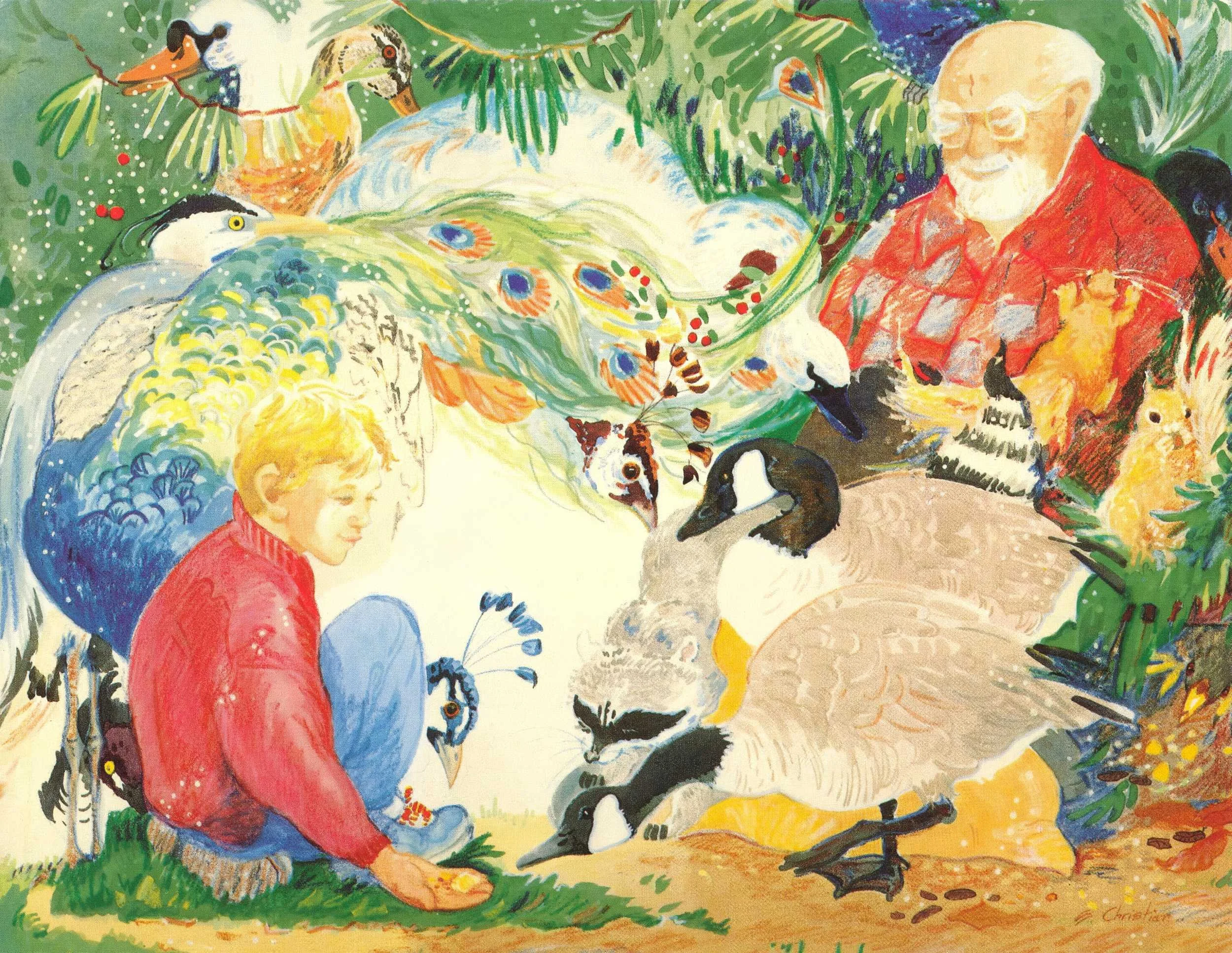 Matisse Visits Stanley-Park
Stanley Park Months of the Year Series
Watercolour and Oil Pastel
39” x 48”
1988
One of two Paintings selected for the Avon Canada Christmas Card
— SOLD —