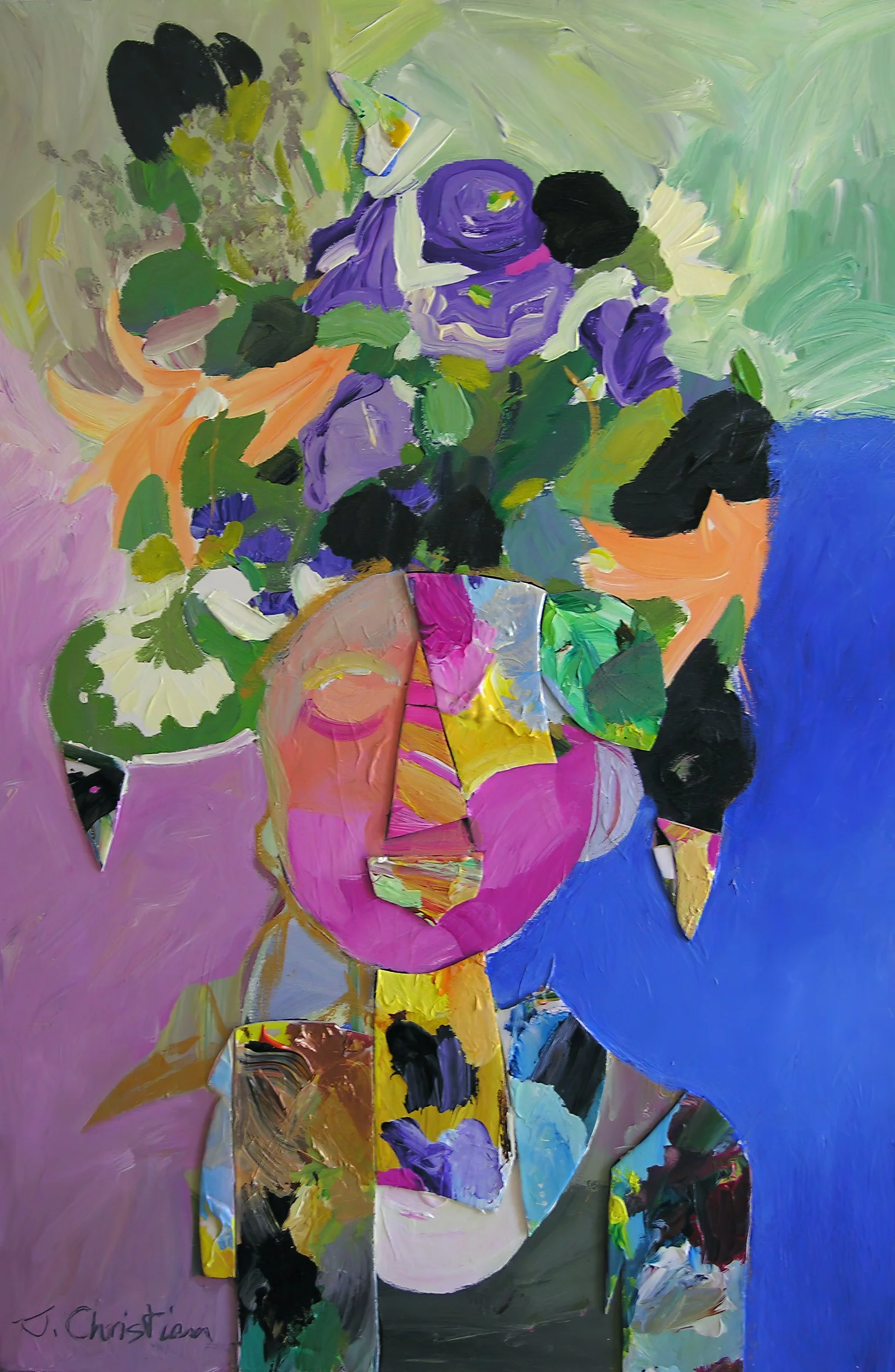 The Girl Loves Crows
The Girl Loves Series
Acrylic and Palette
20” x 30”
2001
— SOLD —