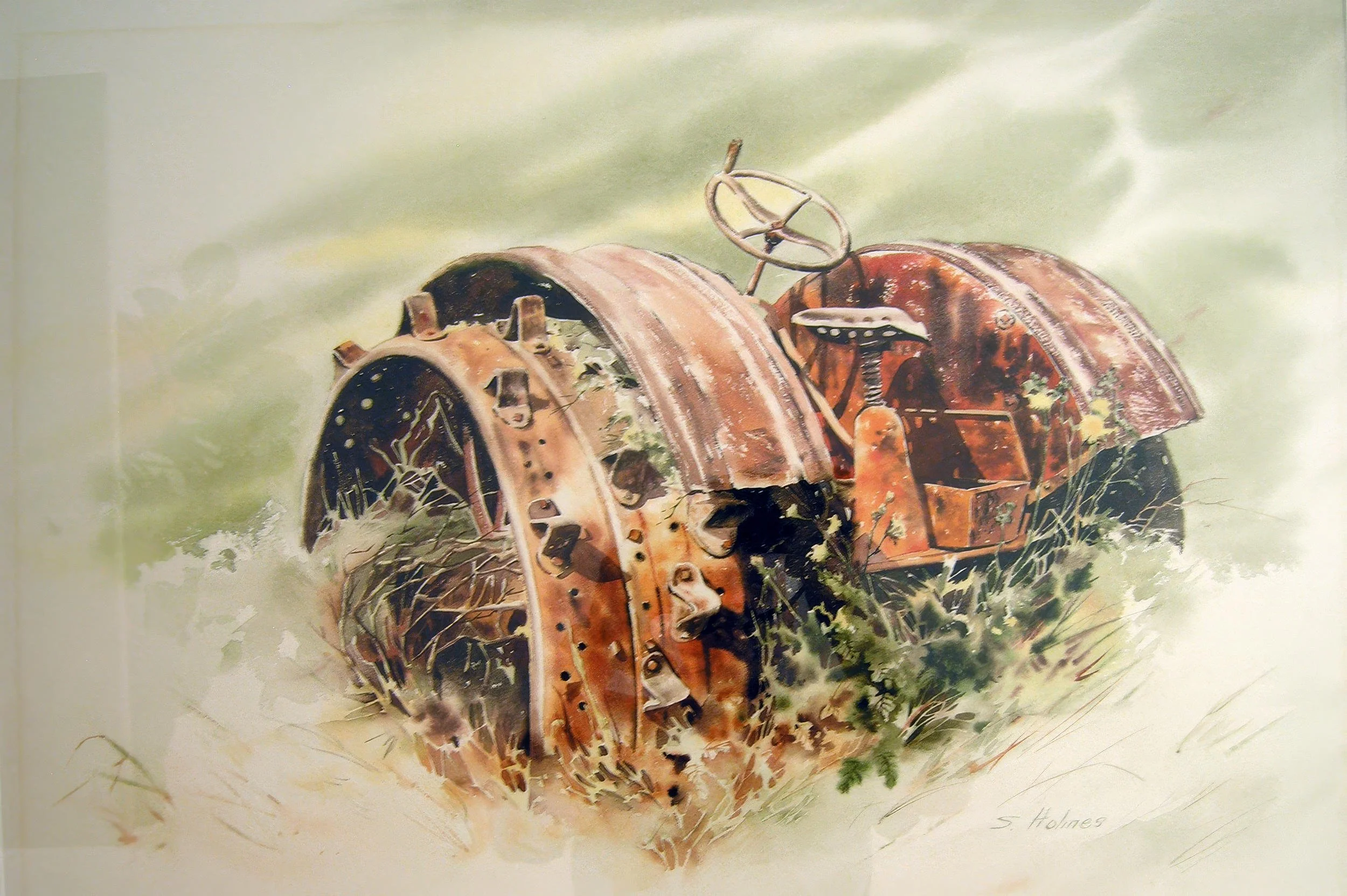 Autumnal Rust
Transience Series
Watercolour
26” x 36”
1980
— SOLD —