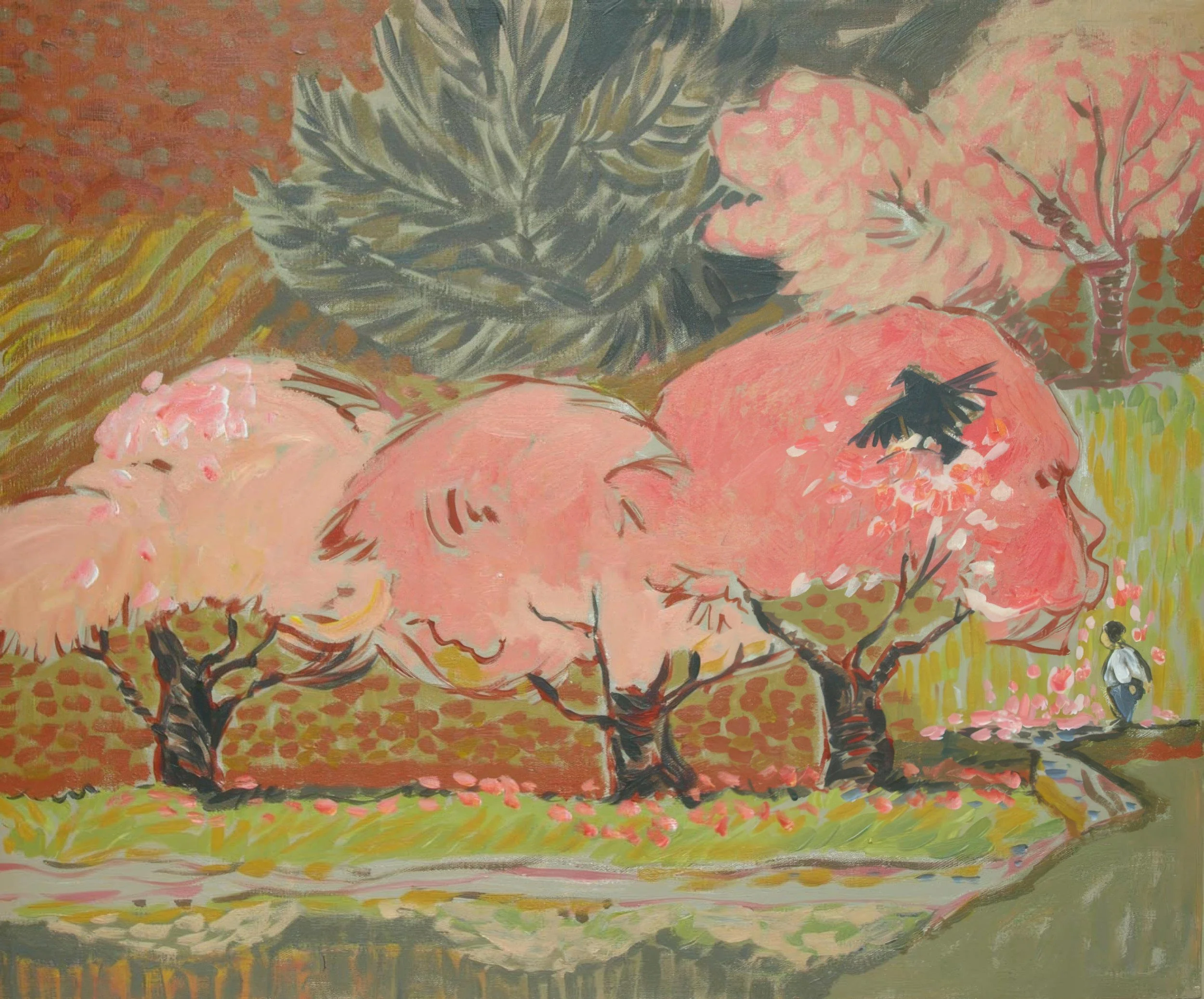 Even Blossoms Fall at the End of the Day
Country Roads Series
Acrylic on Canvas
20” x 24”
2014
— SOLD —