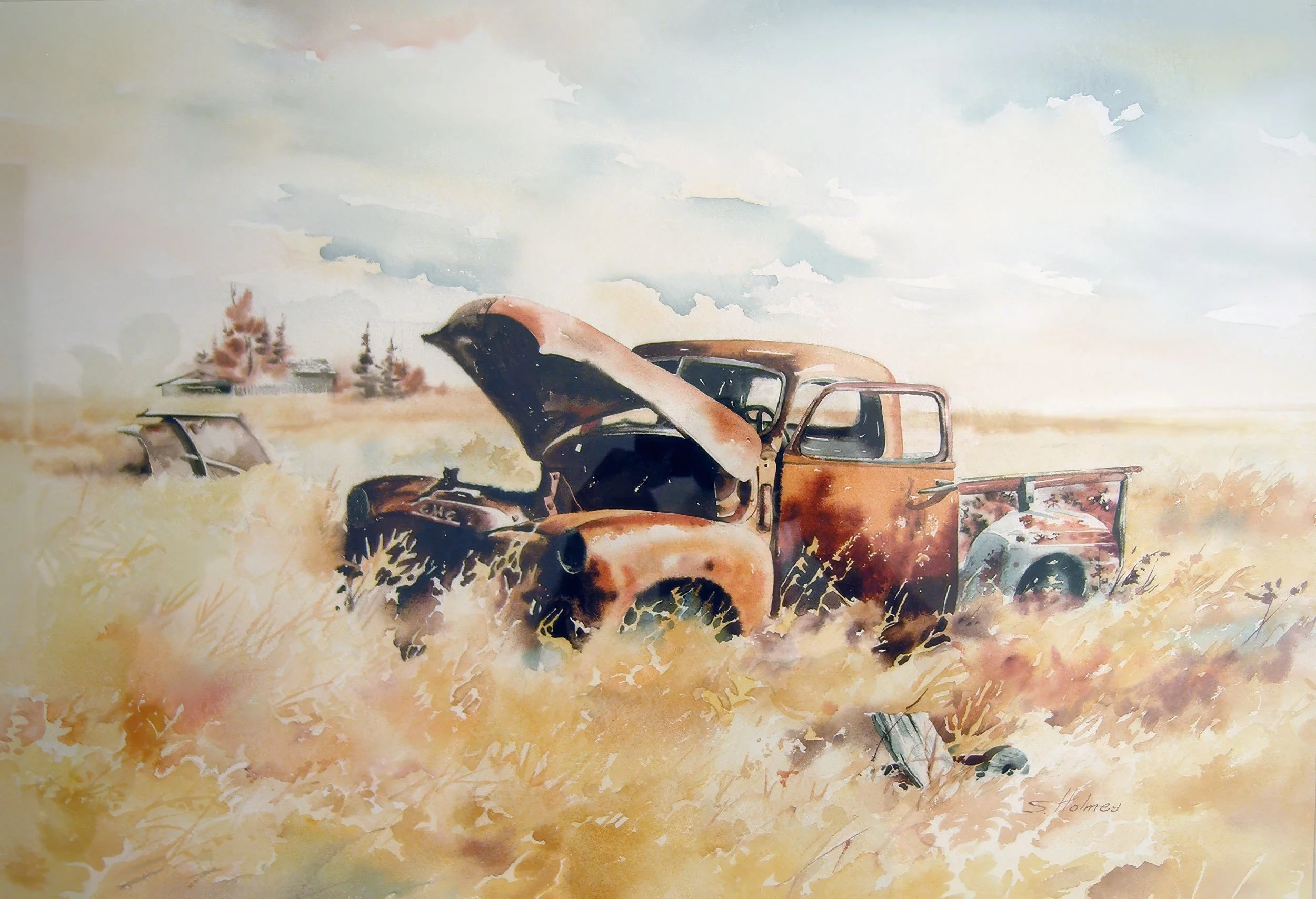 Russett and Gold
Transience Series
Watercolour
26” x 32”
1980
— SOLD —