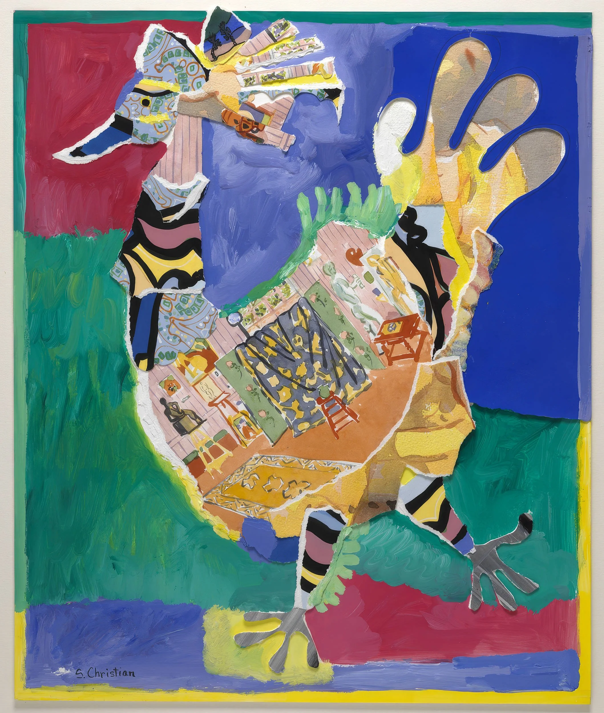 A Bird for Matisse
Tribute Series
Acrylic + Collage
20" x 24"
1996
— SOLD —