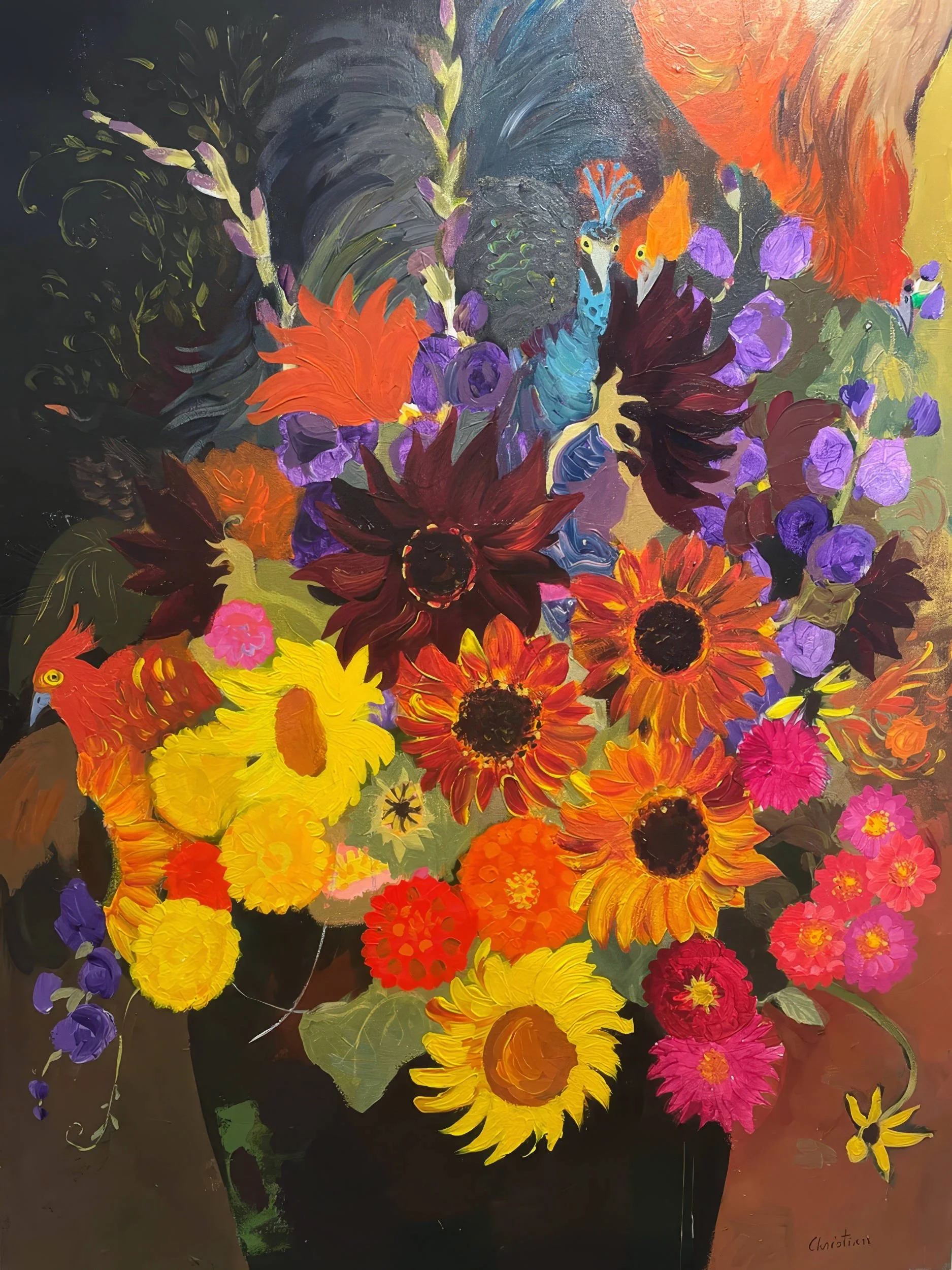 Mother Nature’s Summer Arrangement
Mother Nature Series
Acrylic on Canvas
26” x 36”
2011
— SOLD —