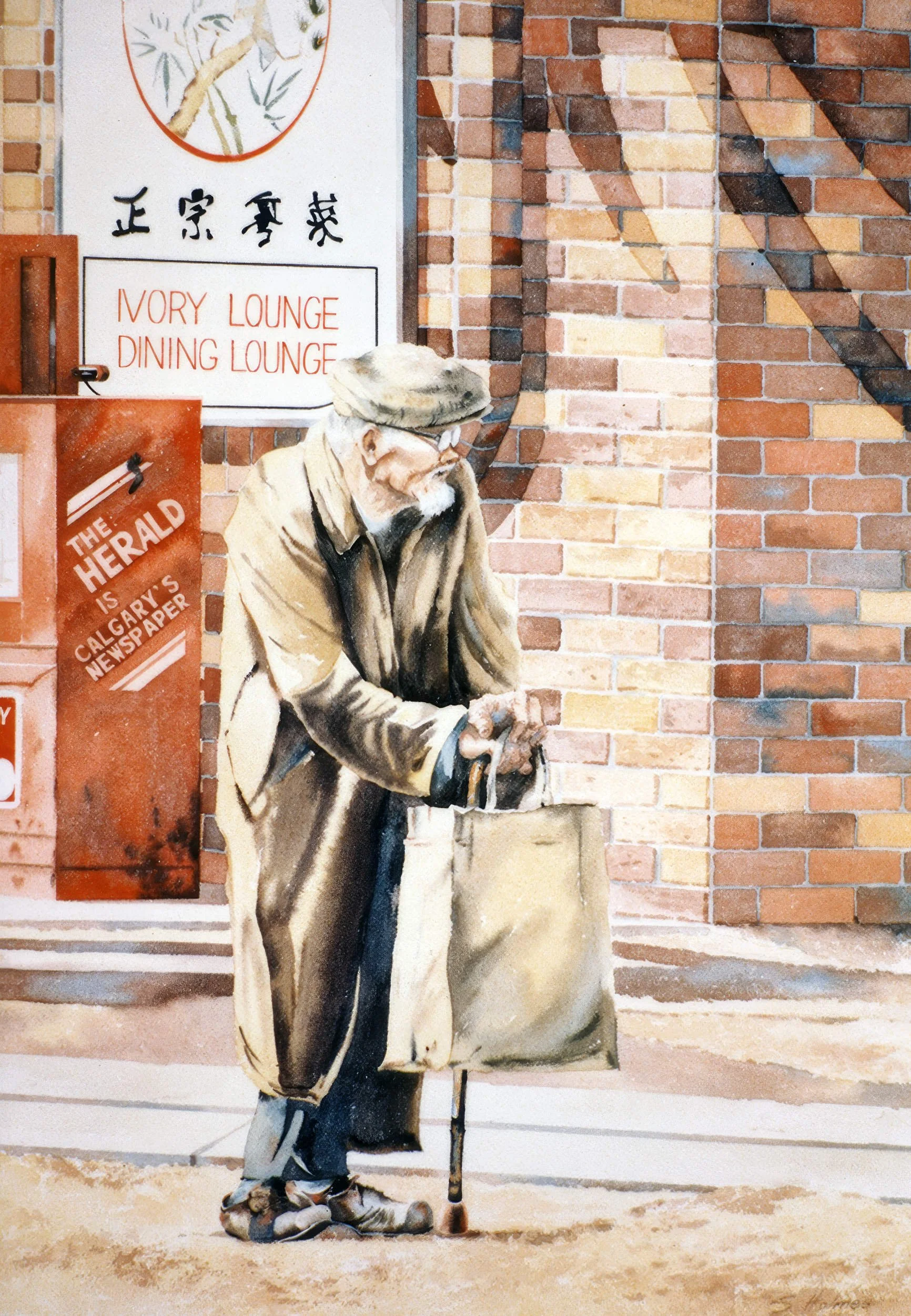 Corner of Centre and Third
Chinatown Series
Watercolour
28” x 36”
1981
— SOLD —